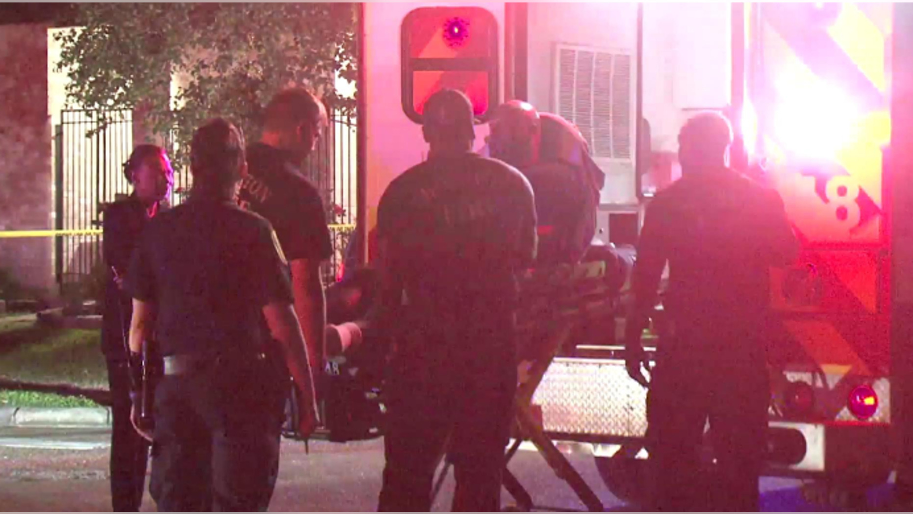 A home invasion in Houston turned deadly Tuesday evening after one of three suspects was fatally shot in the head by the son of the home.