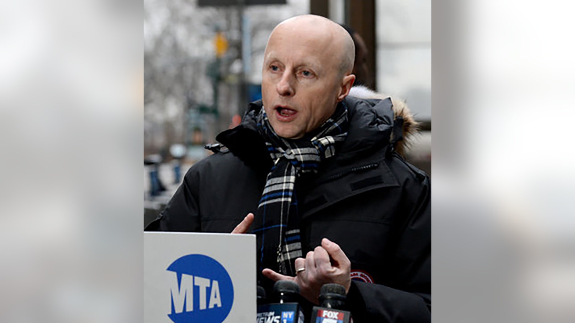 Andy Byford arrives at the Bowling Green Station to begin his first day as MTA New York City Transit President on Tue., January 16, 2018. Byford was only the 21st-highest earner in the MTA last year.