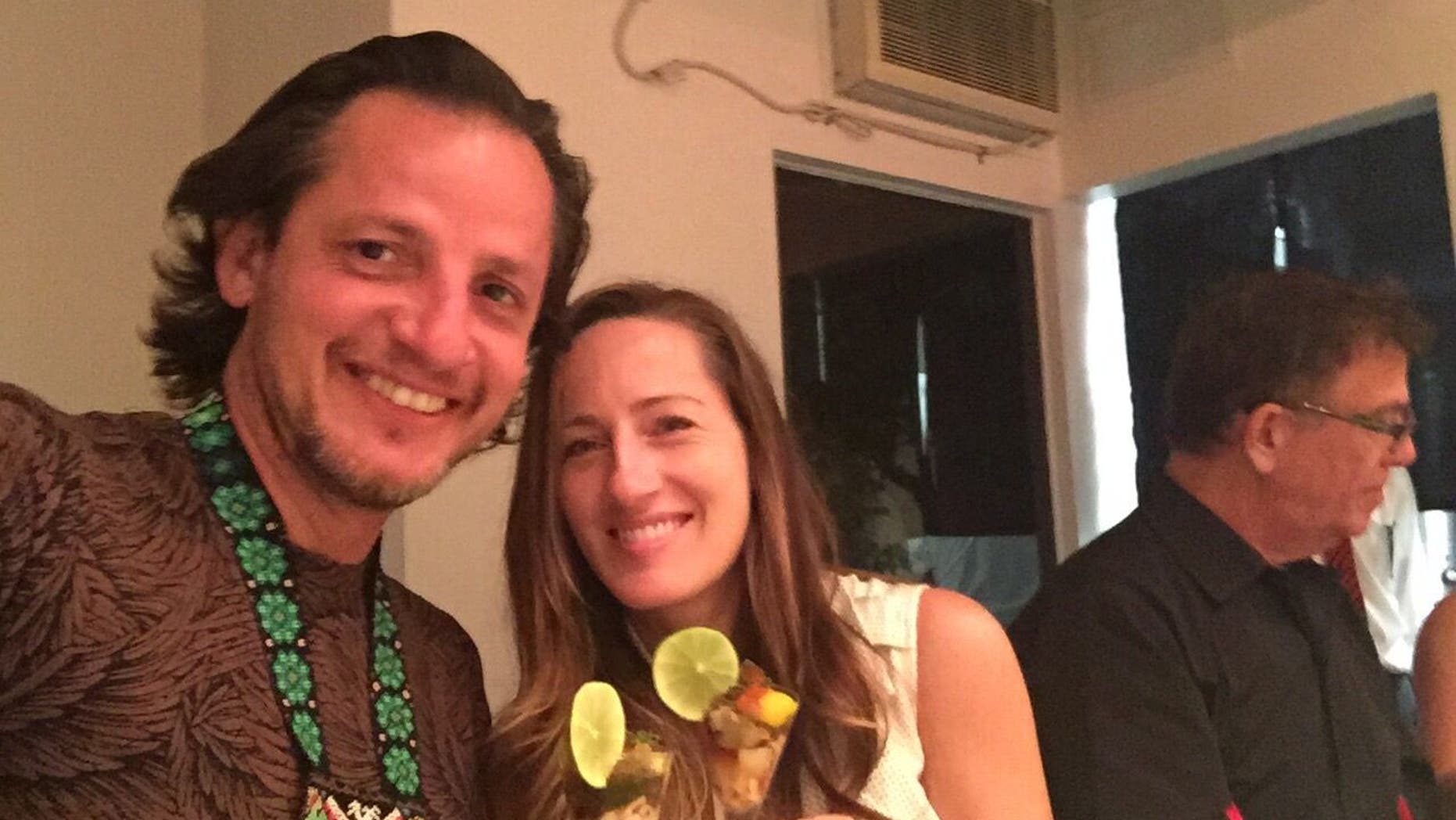 April Corley and Rafael Bejarano