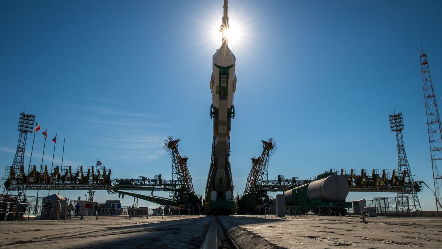 Site No. 1 at the Baikonur Cosmodrome in Kazakhstan has launched rockets since 1957. It is currently the launch site for all space station crewmembers.
