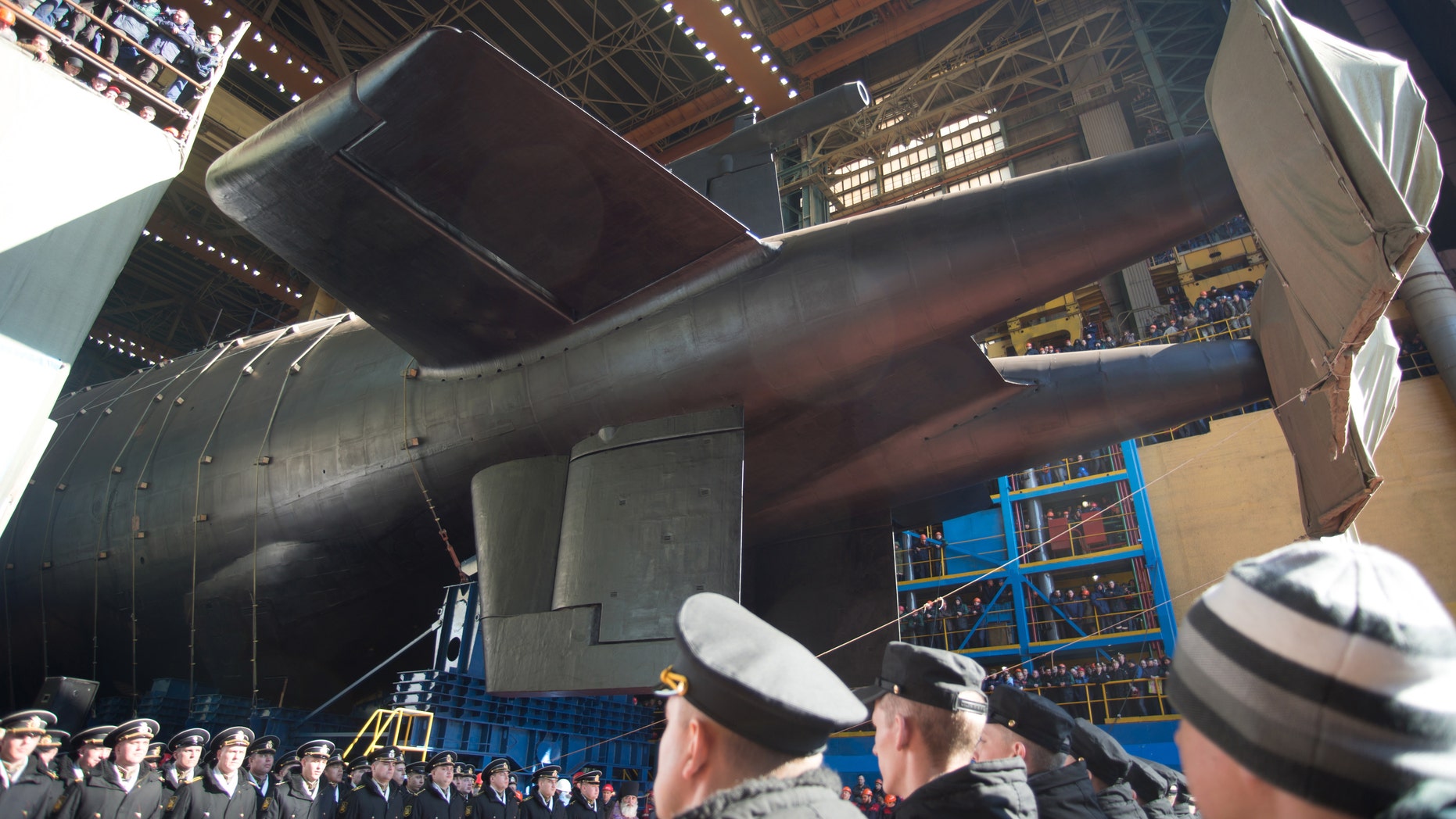 Russia Launches Huge Doomsday Supersub Fox News   BelgogrodGetty2019 