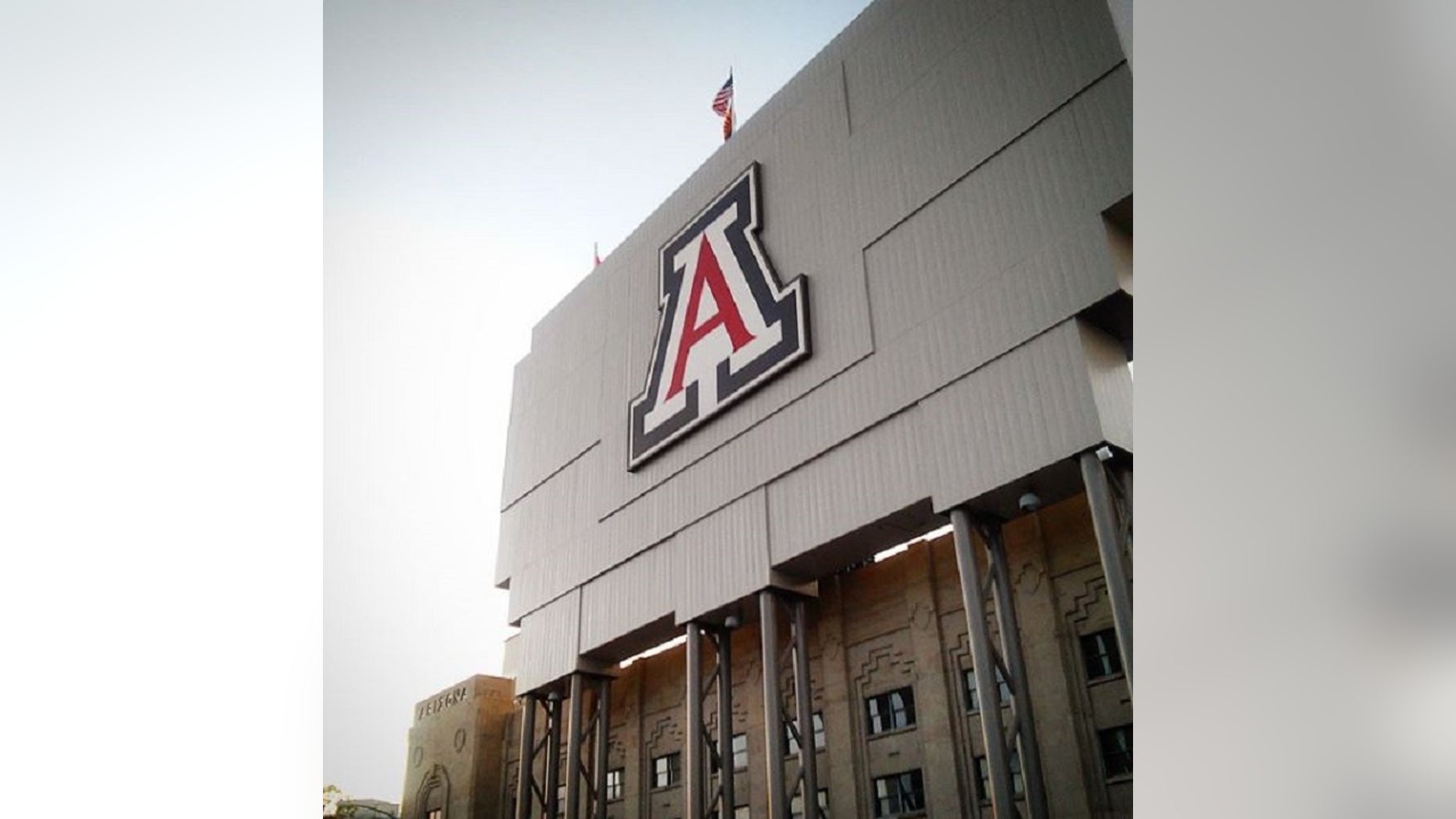 Dozens of University of Arizona professors are calling for the school to drop misdemeanor charges against two students who protested against a visit by Border Patrol agents.