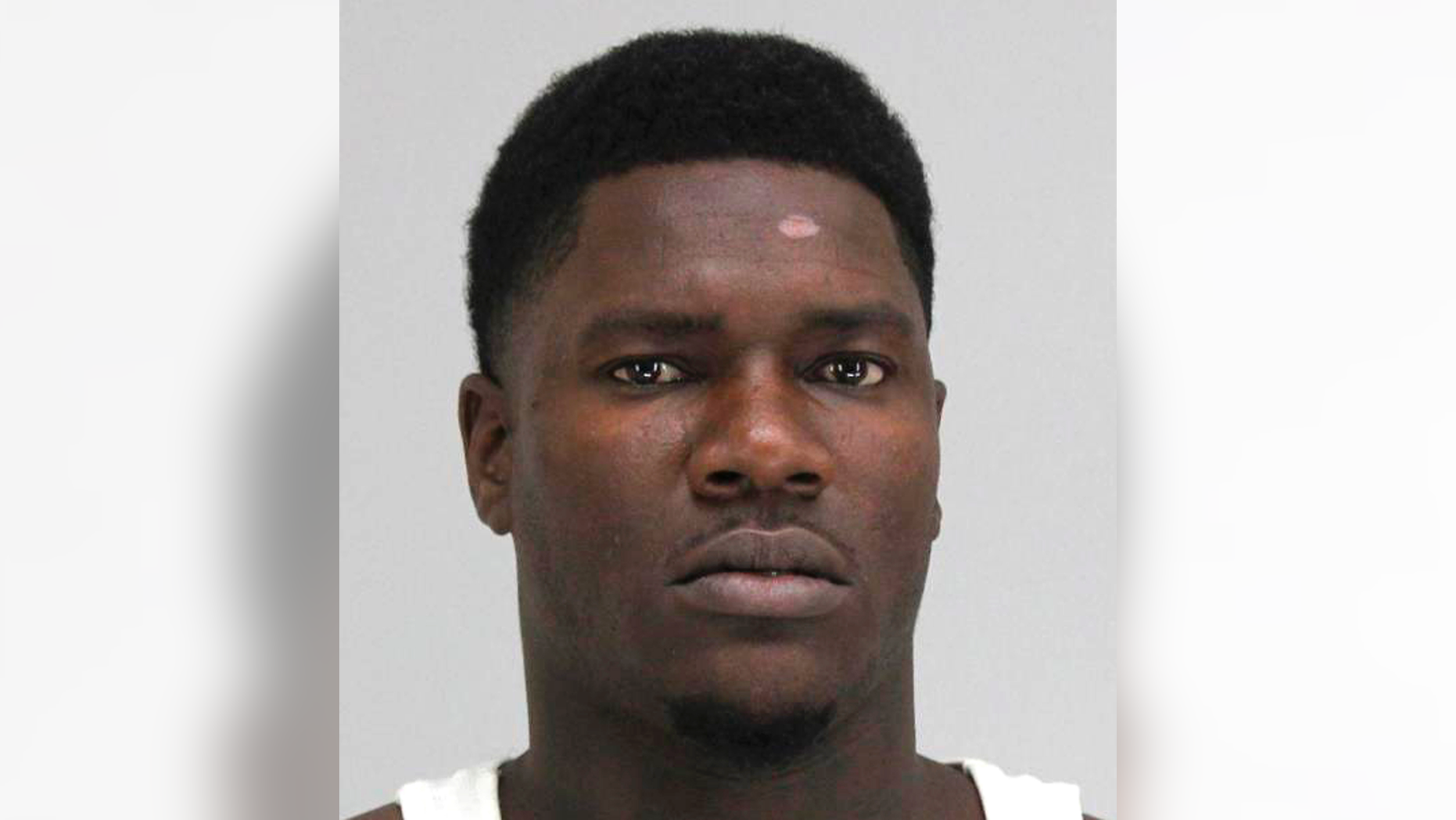 This undated photo provided by the Dallas County Jail shows Edward Thomas. Police in Dallas have arrested Thomas in the brutal beating of a transgender woman in an attack that was caught on cellphone video. Dallas police say Thomas was arrested at about 9:30 p.m. Sunday, April 14, 2019,"for his role" in the attack. (Dallas County Jail via AP)