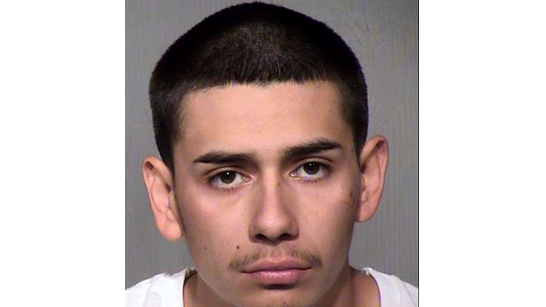 Joshua Gonzalez is pictured in the photo taken Thursday by the Maricopa County Sheriff's Office. (Maricopa County Sheriff's Office via AP)