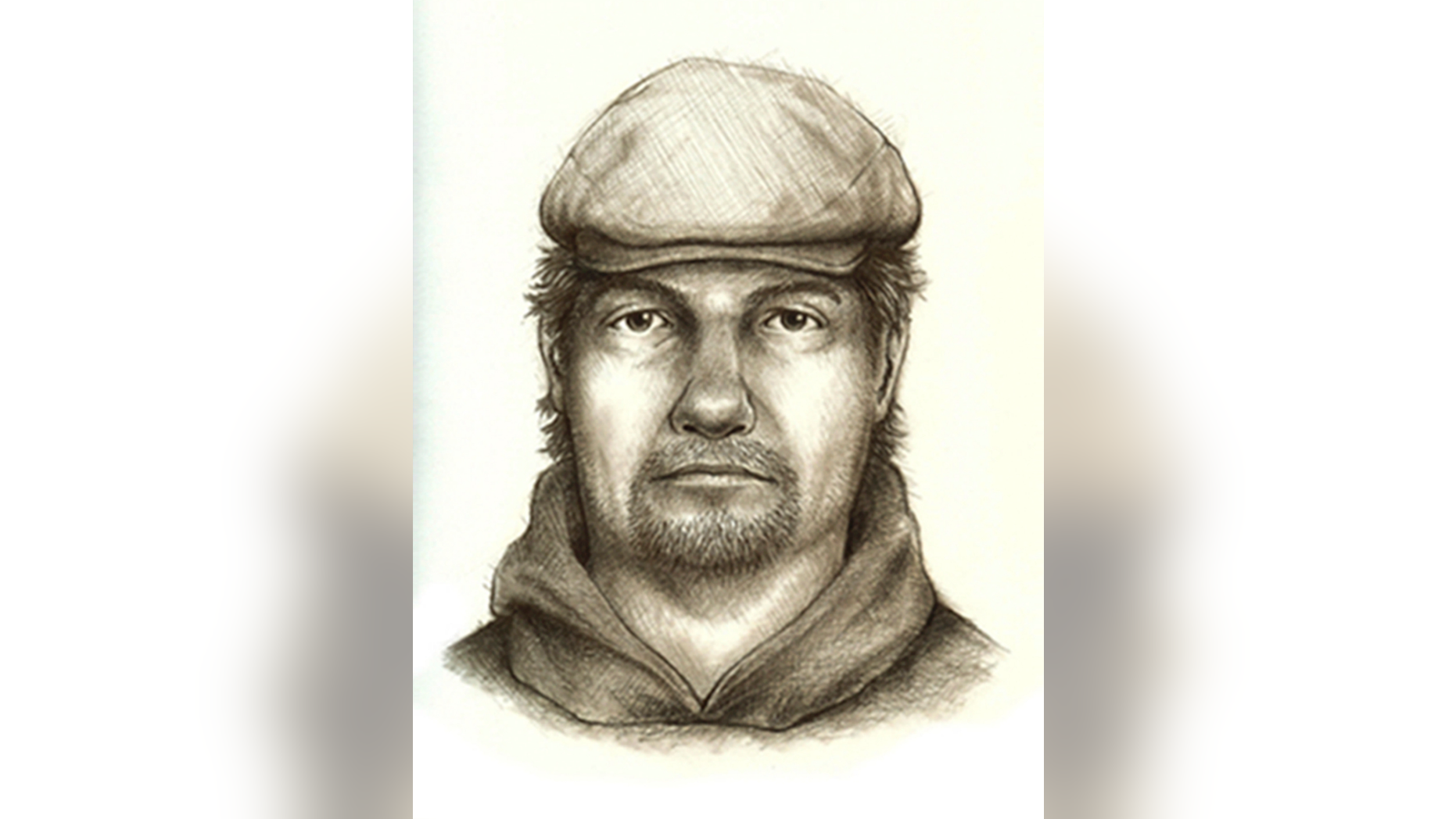 DOSSIER - This composite sketch published on July 17, 2017 by the Indiana State Police shows the man he considers to be the prime suspect in the murder of Liberty German teenagers. and Abigail Williams, missing from a hiking trail near their hometown of Delphi, in February 13, 2017. The state police must make an announcement regarding the investigation into the assassination in 2017, two girls found dead on a hiking trail. State police says Superintendent Doug Carter will discuss how the investigation was conducted in a 