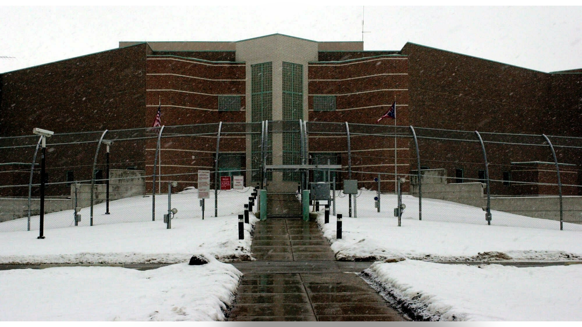 File- This Jan. 8, 2001. file photo shows the Ohio State Penitentiary (OSP) in Youngstown, Ohio. An inmate who stabbed four fellow prisoners and a guard in separate bloody attacks is on a hunger strike inside Ohio’s toughest prison, alleging mistreatment. Greg Reinke is housed at the state’s supermax prison in Youngstown. He says he’s being harassed by guards, denied proper recreation time and lives in a bare cell with no place to put his clothes. Sara French is a spokeswoman with the Department of Rehabilitation and Correction. She confirms Reinke has missed 14 meals as of Tuesday, April 16, 2019, meeting the agency’s definition of a hunger strike. French denied Reinke is being mistreated. (AP Photo/Tony Dejak, File)