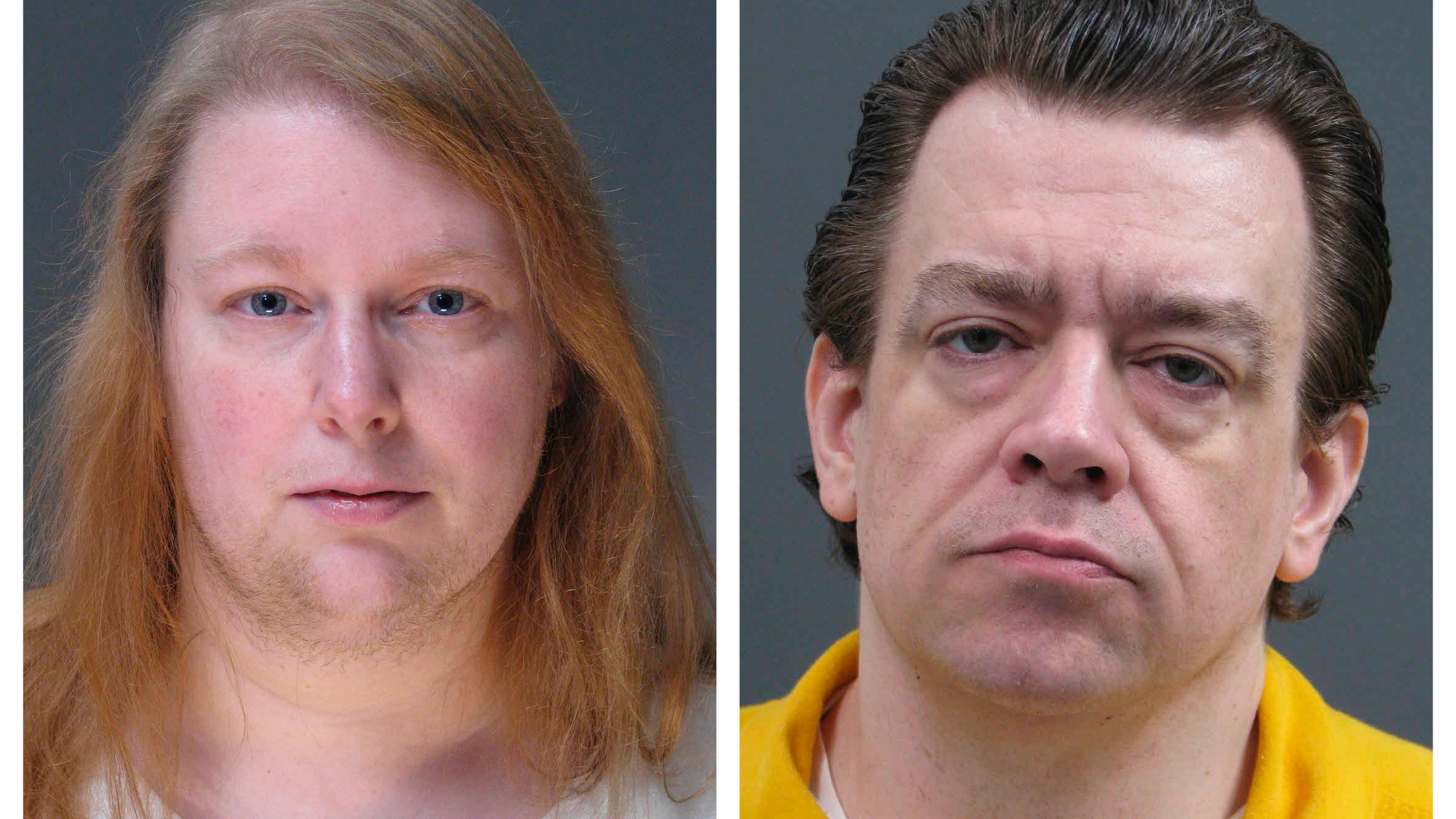 FILE - This combination of undated file photos provided Friday, March 29, 2019, by the Bucks County District Attorney's Office shows Sara Packer, left, and Jacob Sullivan. Child welfare agencies in Pennsylvania missed one "red flag" after another in the case of a teenager who endured years of physical, mental and sexual abuse before her 2016 rape and murder, according to a report released Monday, April 2. (Bucks County District Attorney's Office via AP)