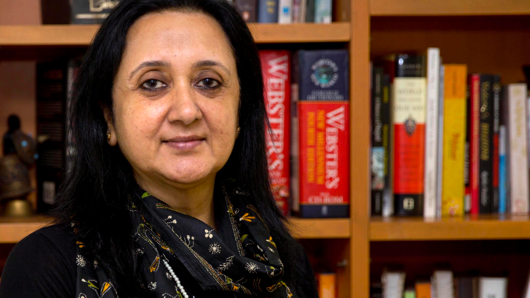 In this Tuesday, April 9, 2019, photo, Associated Press video journalist Vineeta Deepak sits for a photograph in New Delhi, India. The Associated Press on Wednesday named Deepak, an experienced video journalist and bedrock member of its Indian staff, as its South Asia News Director to lead coverage of a region stretching from the heights of the Himalayas to the tropics of the Indian Ocean. She will drive AP's multi-format reporting on the world's largest democracy as it exerts its influence abroad while grappling with rising nationalism and growing inequality at home. (AP Photo/Manish Swarup)