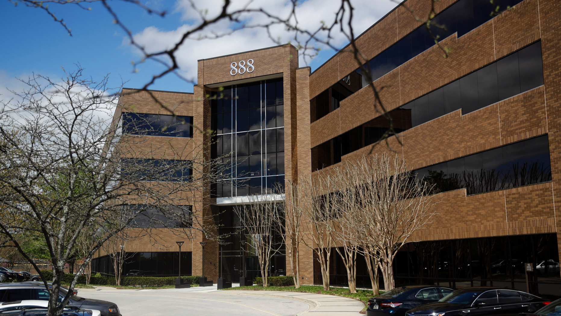 An office building that housed the Capital Gazette newspaper's offices up until a 2018 shooting that left five employees dead is seen Monday, April 15, 2019, in Annapolis, Md. The Pulitzer Prize board awarded the Capital Gazette a special citation Monday for their response to the shooting. (AP Photo/Patrick Semansky)