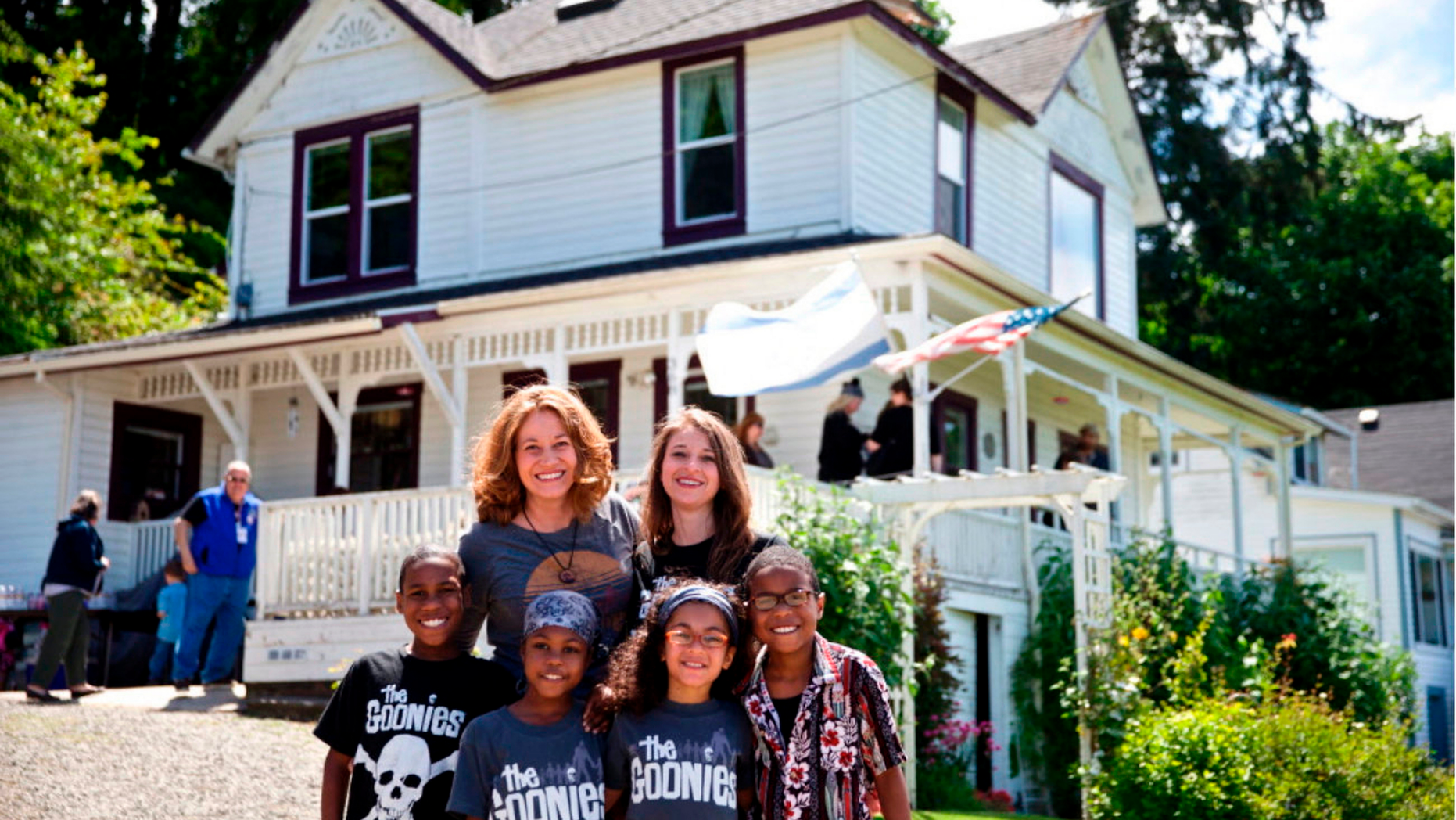 DOSSIER - In June 2014, this photo shows part of the Hart family at the annual celebration of the