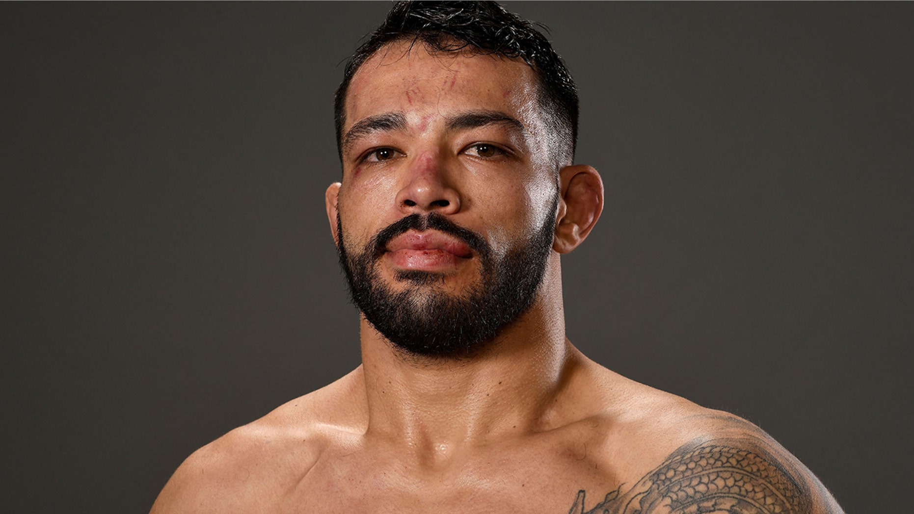 FILE - Dan Ige said he gave blood to a collector who had mistaken the UFC fighter for his neighbor "John."