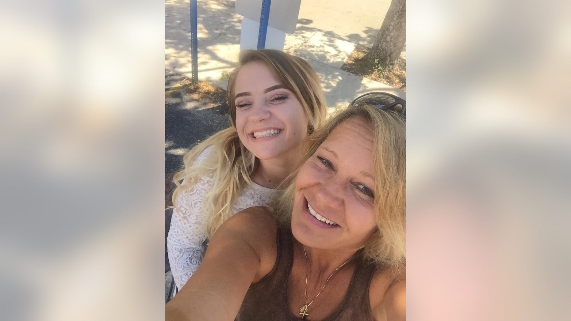 Dawn pictured with her daughter, Taylor.