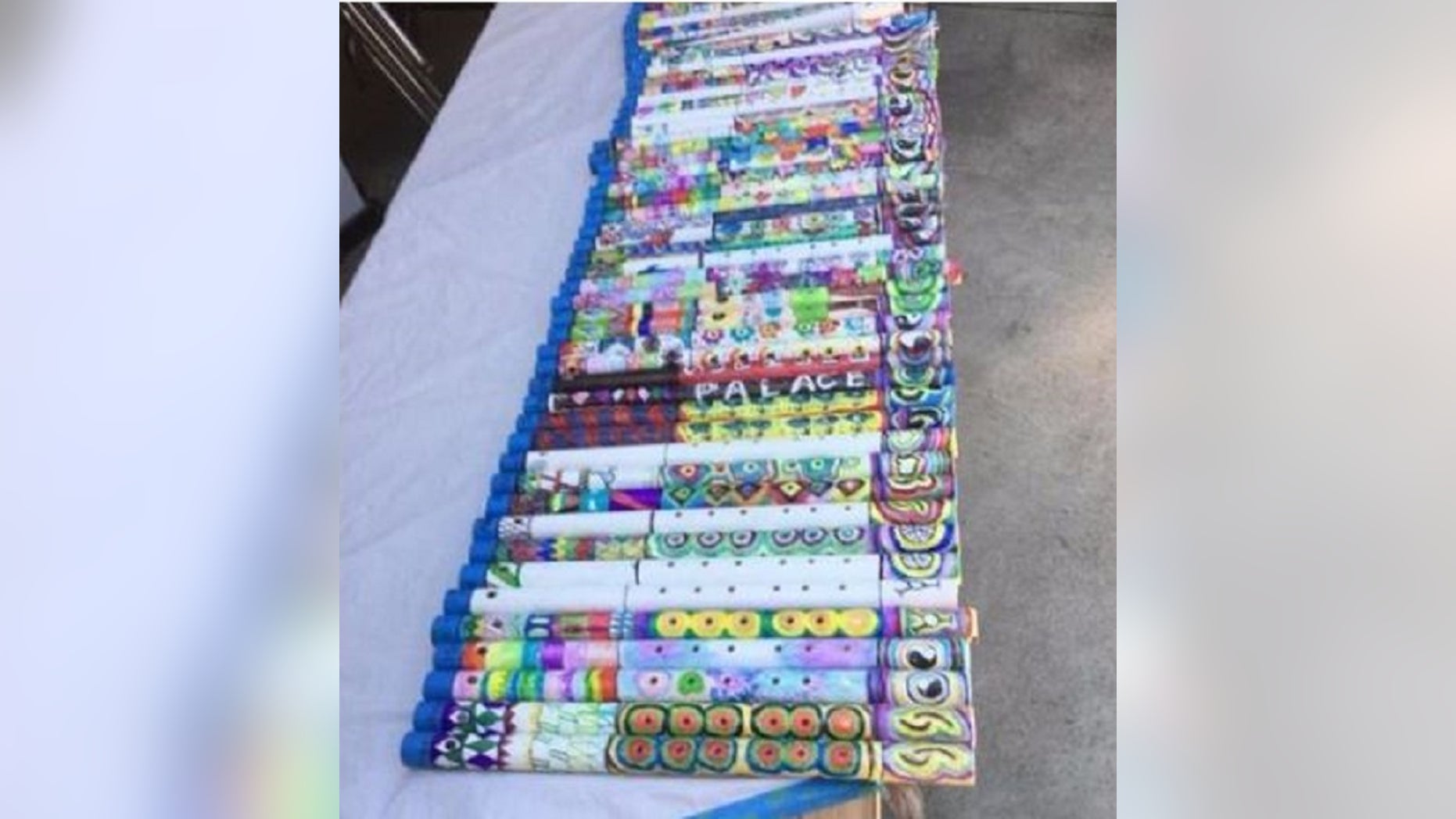 Decorative flutes provided to school children are being investigated as authorities try to determine whether the instruments were contaminated with semen.