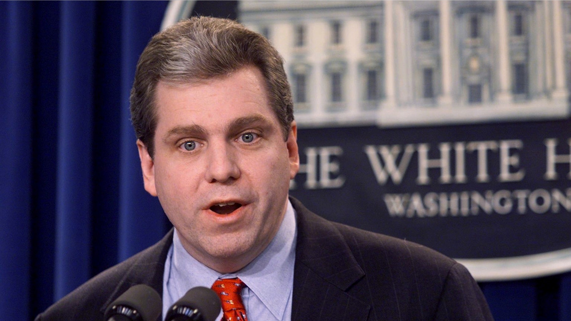 Former White House Press Secretary Joe Lockhart (pictured in November 1998) attacked Attorney General William Barr's credibility during a CNN interview.