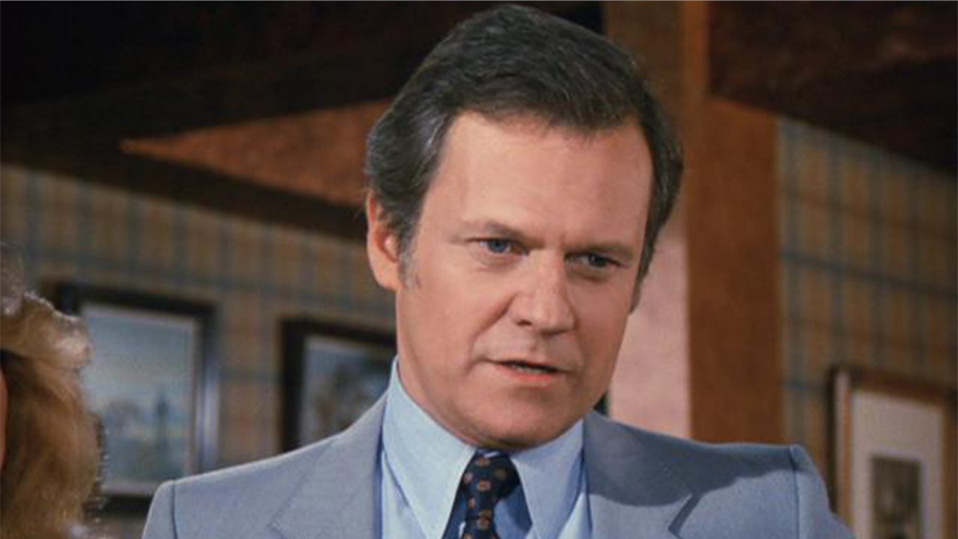 Ken Kercheval is seen in this undated image as Cliff Barnes on the series "Dallas." Kercheval has died at the age of 83.
