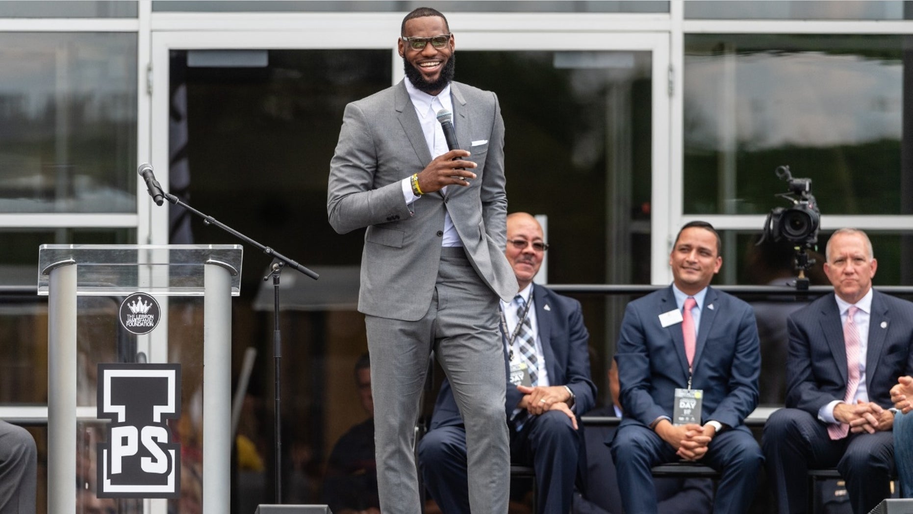Students who attend NBA superstar LeBron James’ I Promise School in Akron, Ohio, have posted “extraordinary” test results a year after its opening.