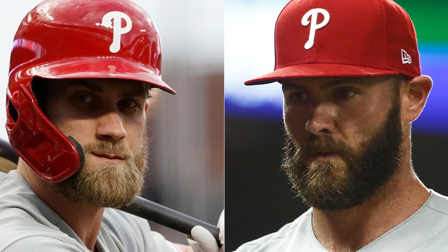 Bryce Harper was ejected Monday's game to the chagrin of Jake Arrieta.