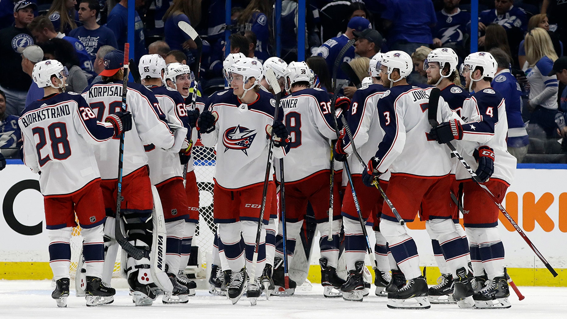 Blue Jackets rally from 3-goal deficit to beat Lightning 4 ...