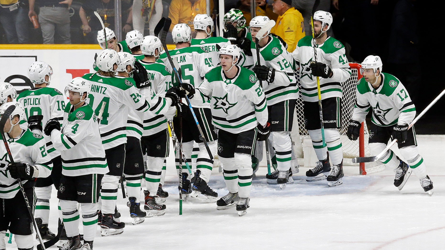 Rookie scores twice, Stars beat Preds for 10 series lead Fox News