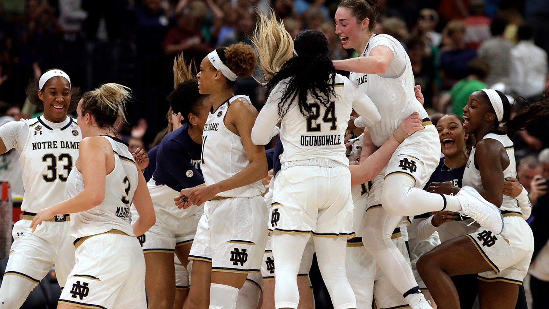 Notre Dame Women Oust UConn Again, Will Face Baylor In Title Game | Fox ...