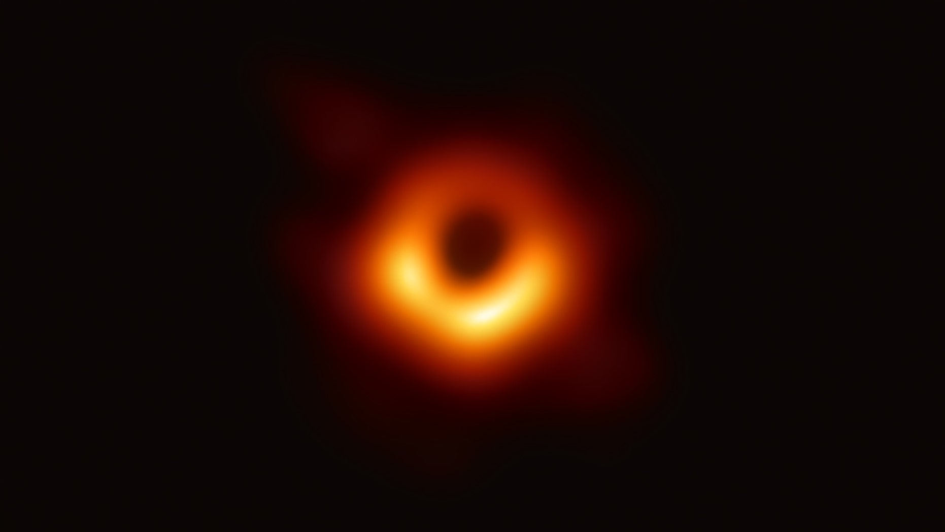 Scientists have obtained the first image of a black hole using Event Horizon Telescope observations of the center of the galaxy M87