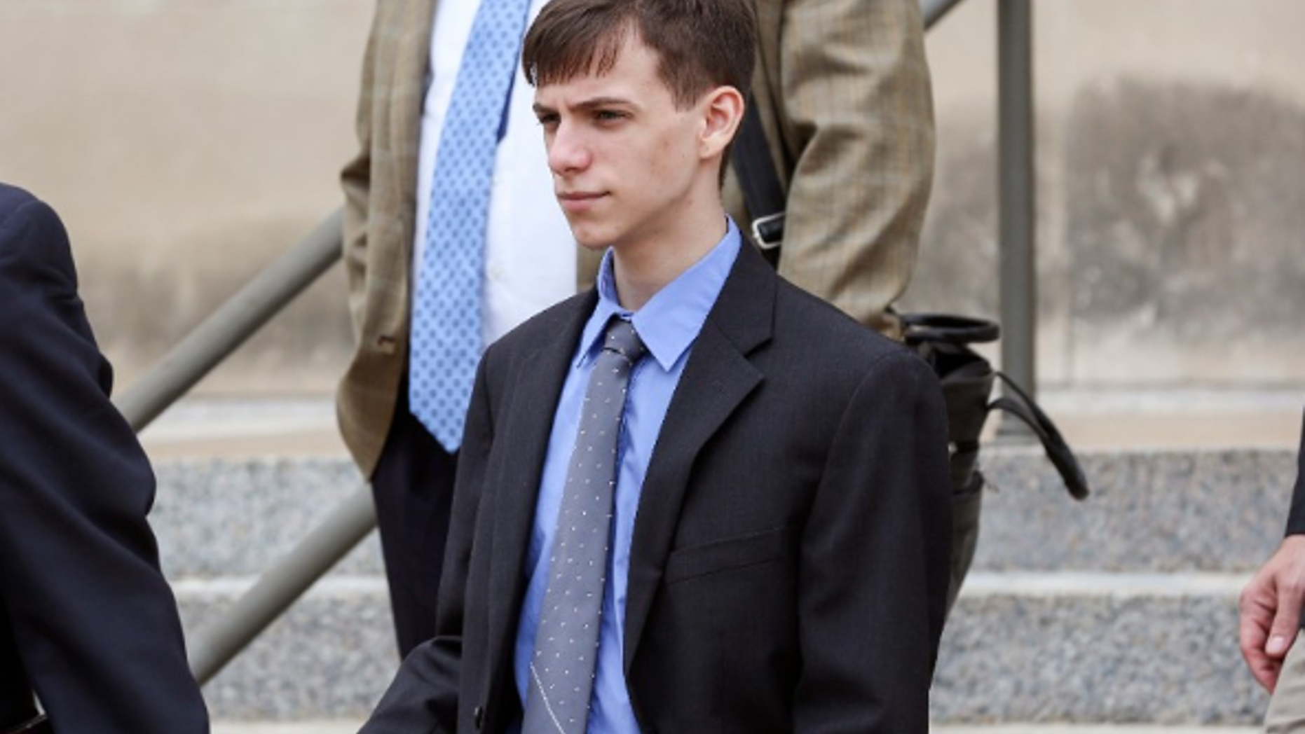 Casey Viner of Ohio, one of the three men accused of orchestrating a swatting call that ended with a 28-year-old man being killed by a Wichita, Kan., police officer last December, was in federal court in Wichita on Wednesday, June 13, 2018.