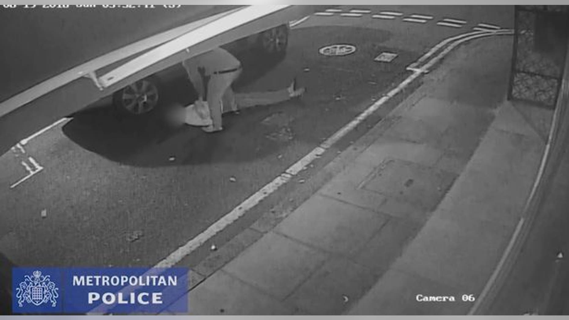 Authorities in West London are appealing to the public to help ID a suspect in a brutal sucker punch.