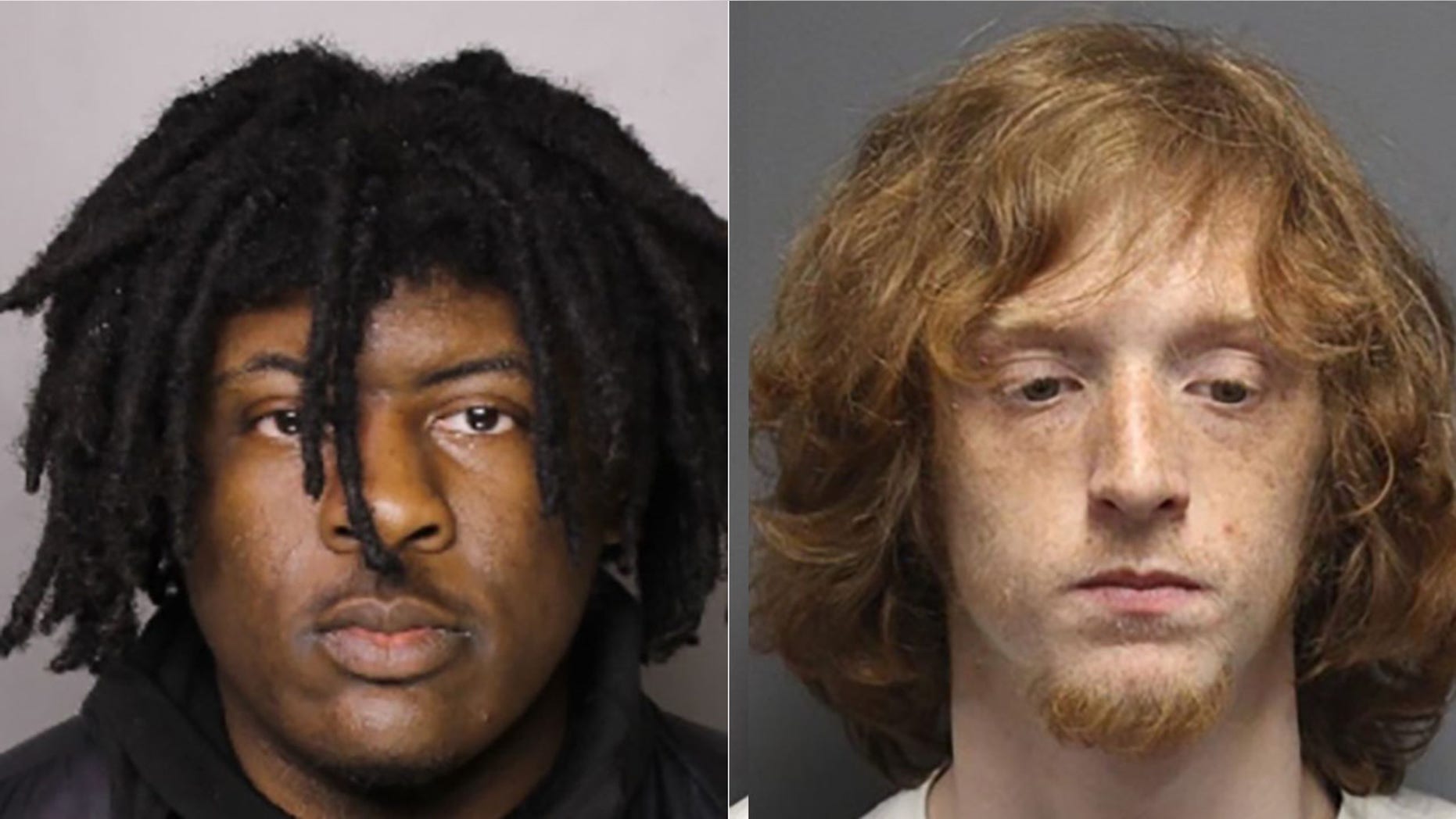 Suspects Devin Malik Cunningham, 20, left, and Christopher Brian Cortez, 19, both of Wilkes-Barre, Pa., and two teenage girls face homicide and other charges in connection with the death of a 71-year-old man, authorities say.