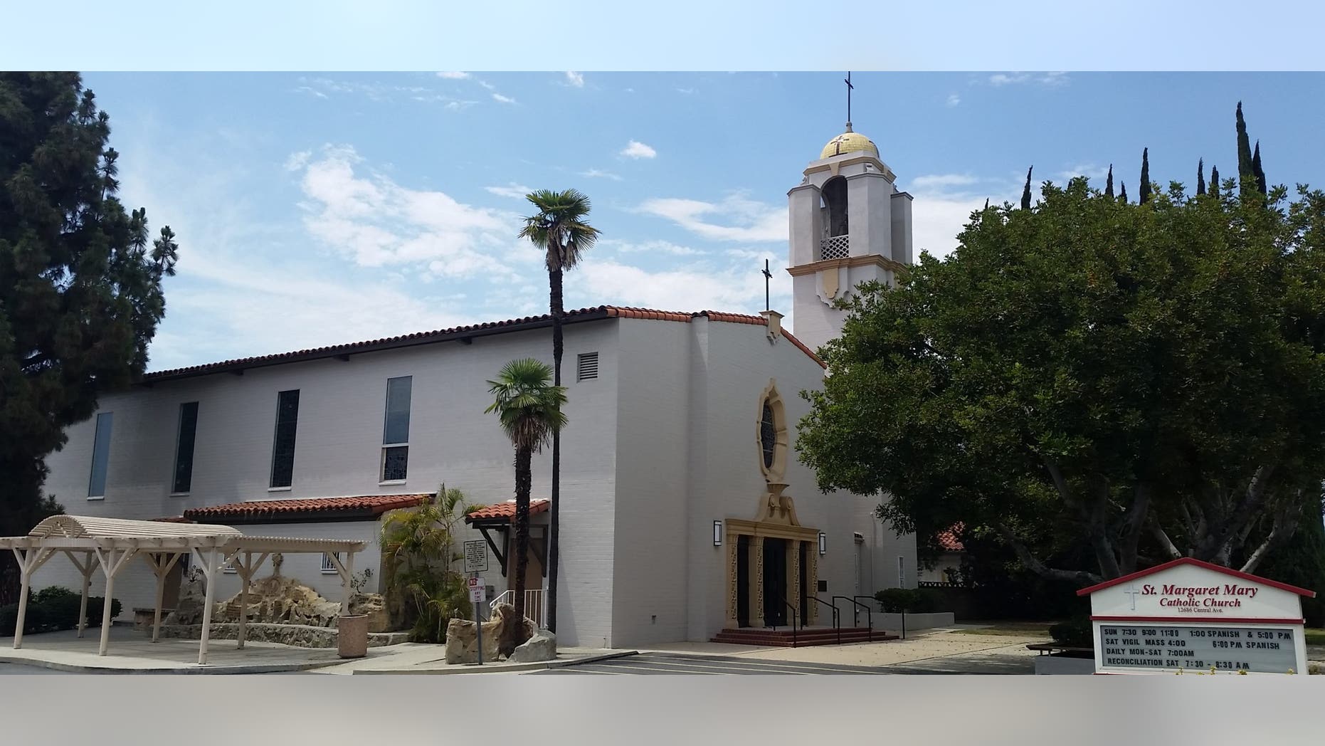 Saint Margaret Mary’s Church was the target of a vandal who beheaded last week a statue of Virgin Mary.