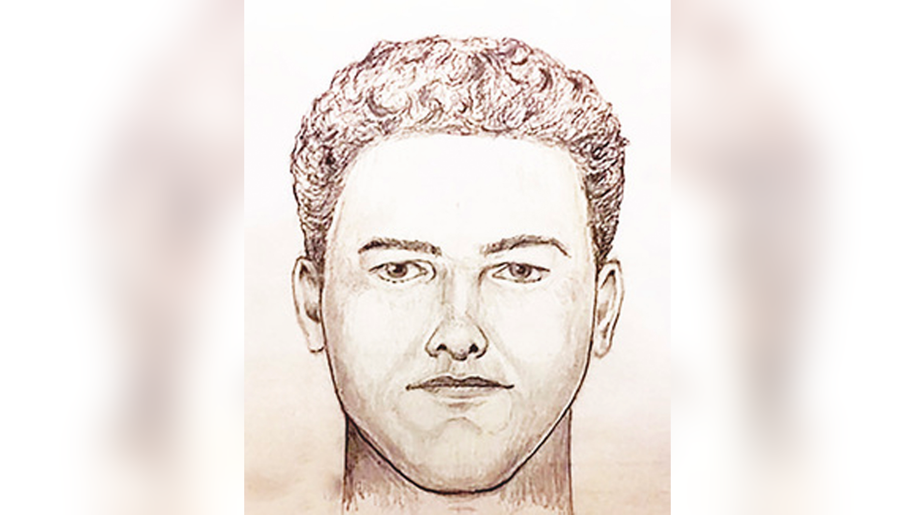 In this undated police artist sketch provided by the Indiana State Police is the new "face" of the Delphi Murder suspect Monday, April, 22, 2019. Authorities have released video of a man suspected of killing two Indiana teenagers two years ago and urged the public to scrutinize the footage, which shows the man walking on an abandoned railroad bridge the girls visited while out hiking the day they were killed. The State Police also released a new sketch of the suspect, which Superintendent Doug Carter says was produced thanks to "new information" collected during the investigation into the killings of Liberty German and Abigail Williams. (Indiana State Police via AP)