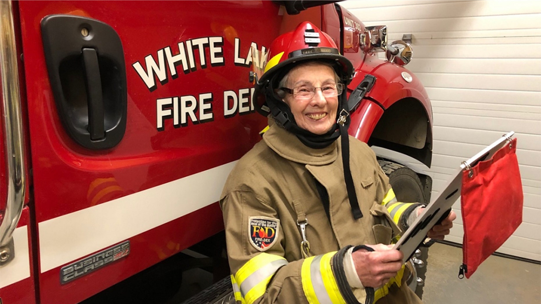 Lester McInally has been volunteering for the White Lake Fire Department since 2001.