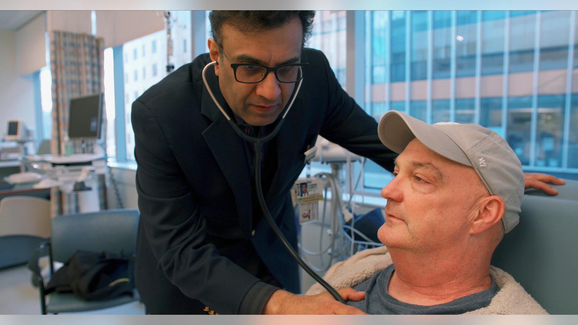 Patient James Sullivon, who received a hepatitis C-positive heart transplant, was given antiviral medicine shortly after the procedure in hopes of blocking hepatitis C infection rather than having to treat it.