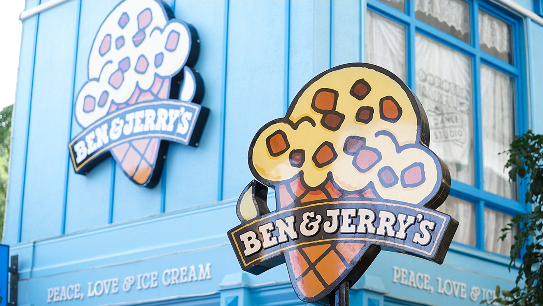 Ben & amp; Jerry's Ice Cream Shop in Movie World's Gold Coast. Ben & amp; Jerrys has created a petition to extend earlier marijuana beliefs