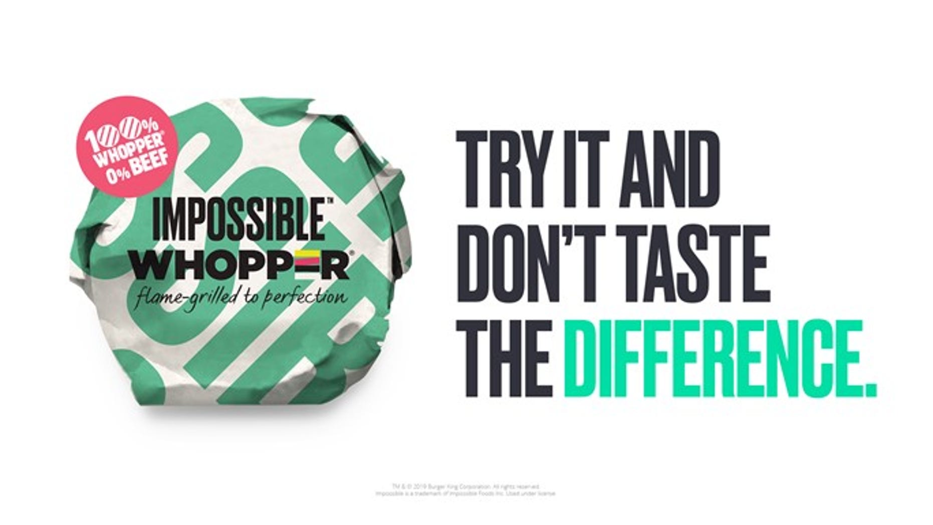 Burger King has surprised its meat-loving regulars with an “Impossible Whopper” – a plant-based version of the brand’s iconic hamburger.