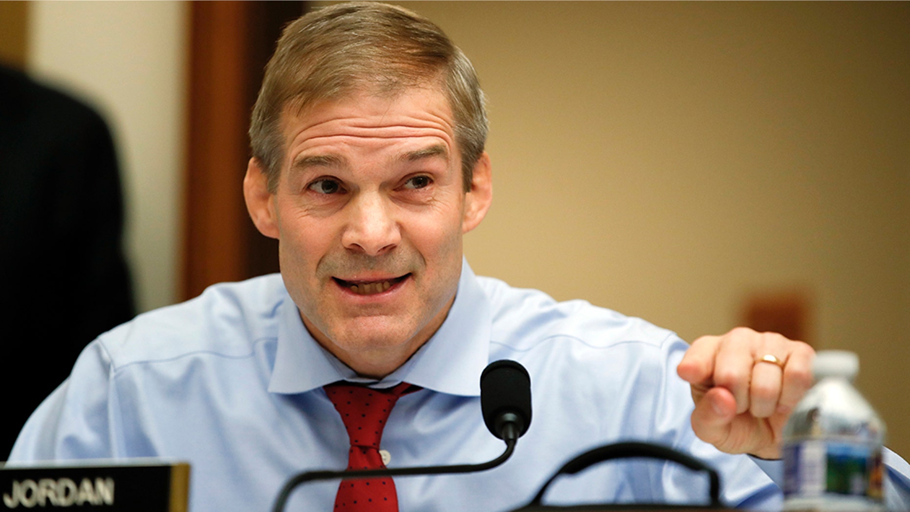 House Judiciary Committee member Rep. Jim Jordan, R-Ohio, at a hearing on Capitol Hill in Washington, Dec. 7, 2017. (Associated Press)