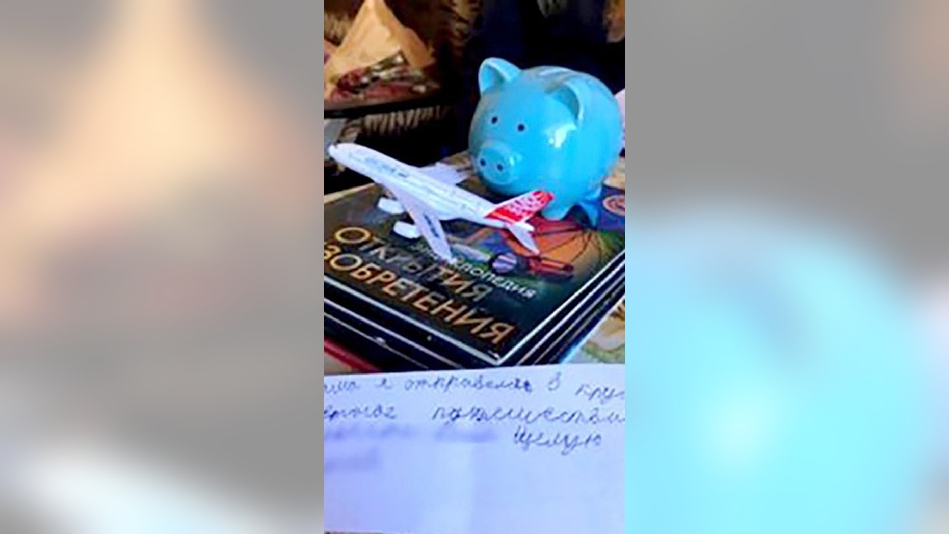 A panicked Russian mother told authorities she found a note from her second grade son, detailing that he had left home to "travel around the world."
