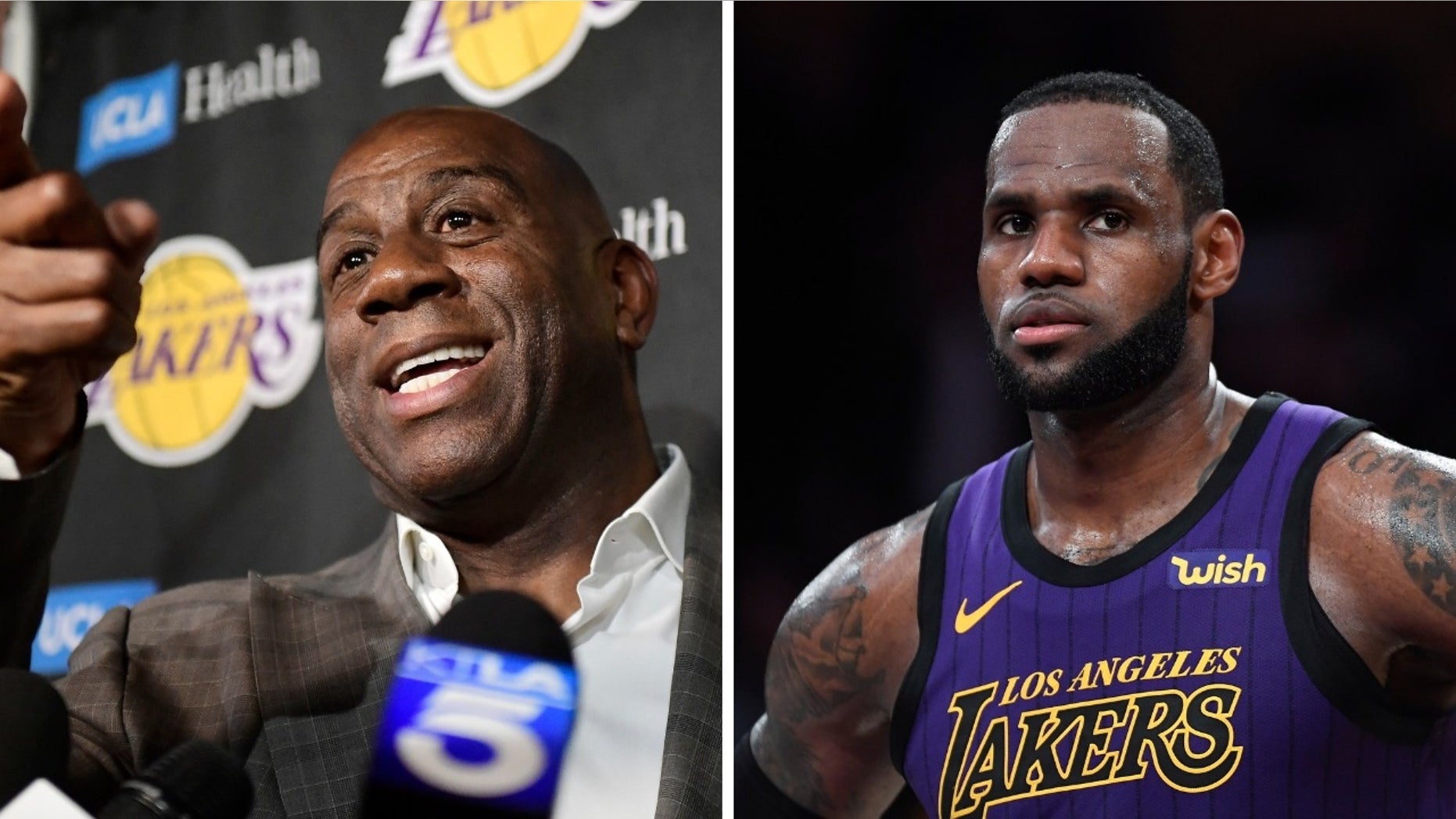NBA superstar LeBron James was allegedly “stunned” when he discovered Magic Johnson announced Tuesday that he was resigning as Lakers president of basketball operations.