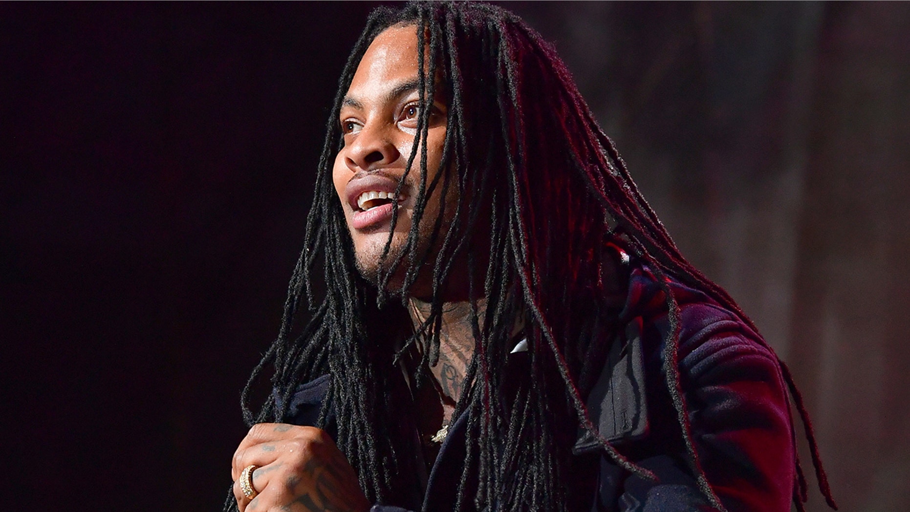Waka Flocka performs at 2019 Super Bowl Live at Centennial Olympic Park on January 26, 2019 in Atlanta.