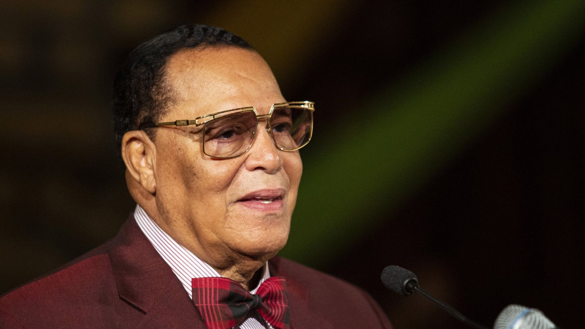 Nation of Islam leader Louis Farrakhan attacks 'Satanic Jews'