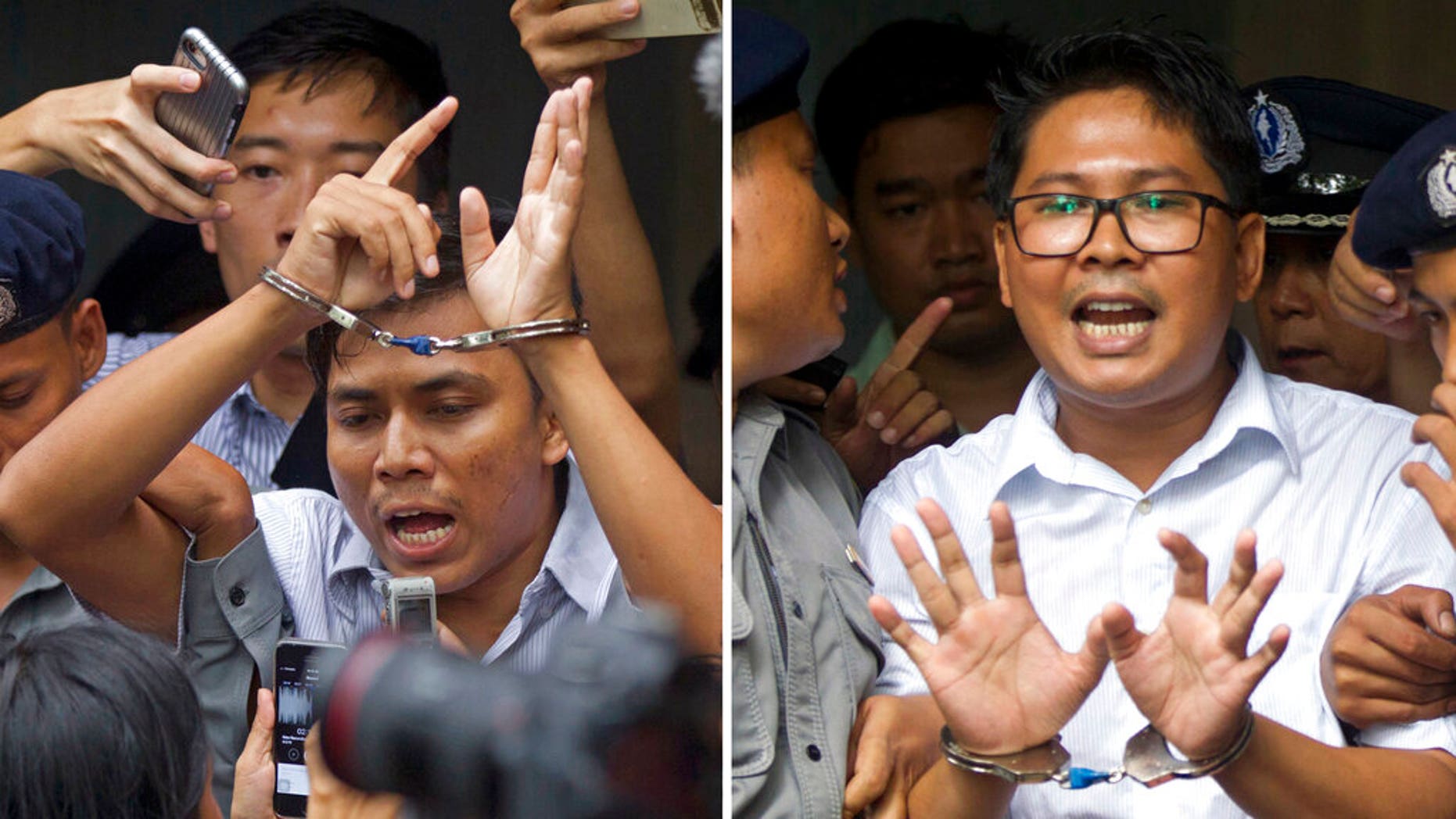 Jailed Reuters journalists freed from prison in Myanmar