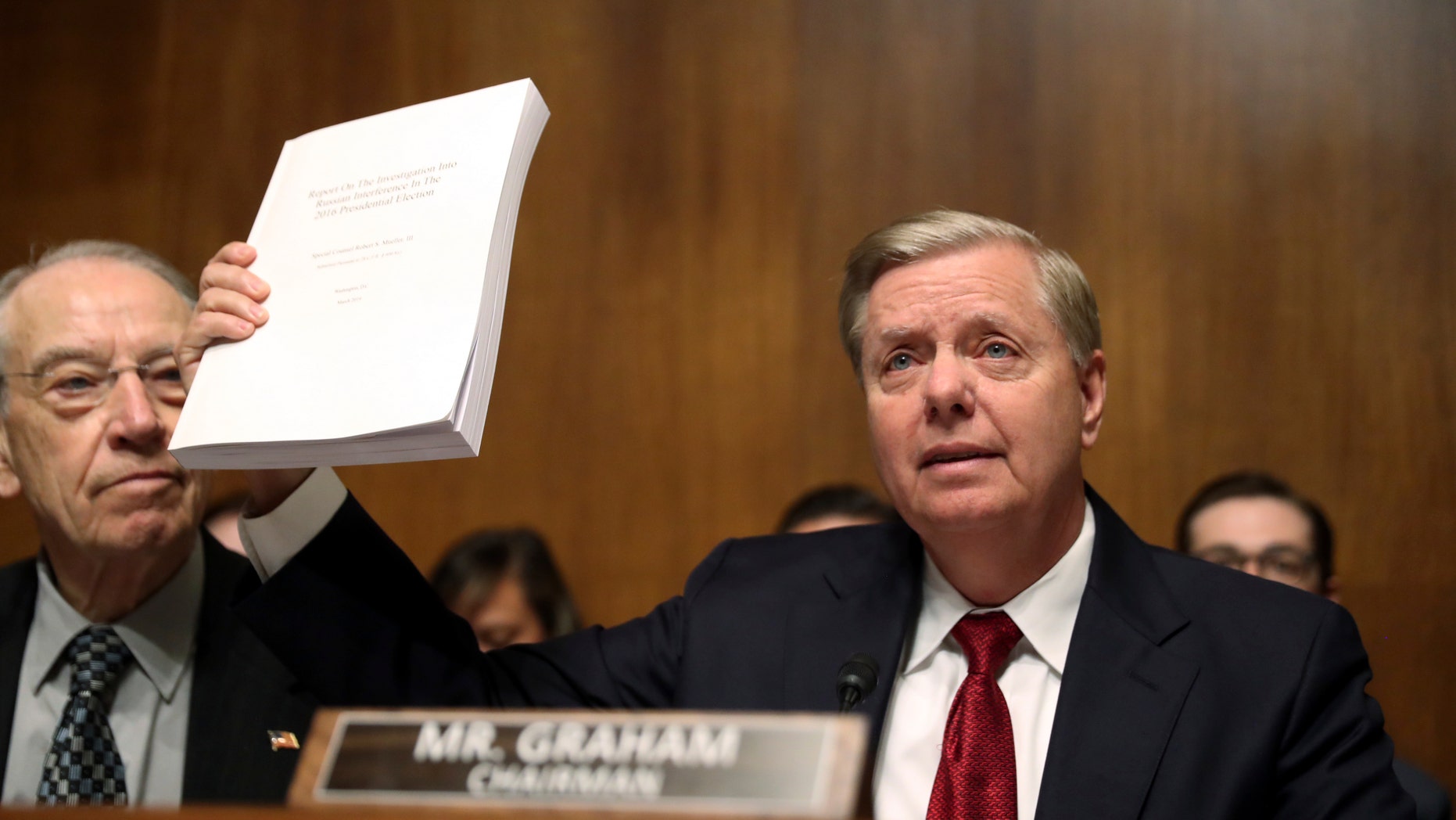 Westlake Legal Group AP19121516203971 Watch: Lindsey Graham drops F-bomb at Attorney General Barr hearing Liam Quinn fox-news/topic/fox-news-flash fox-news/person/william-barr fox-news/person/lindsey-graham fox-news/person/donald-trump fox-news/news-events/russia-investigation fox news fnc/politics fnc article 6d2c4f55-9447-5aa5-9634-0bf44016e840