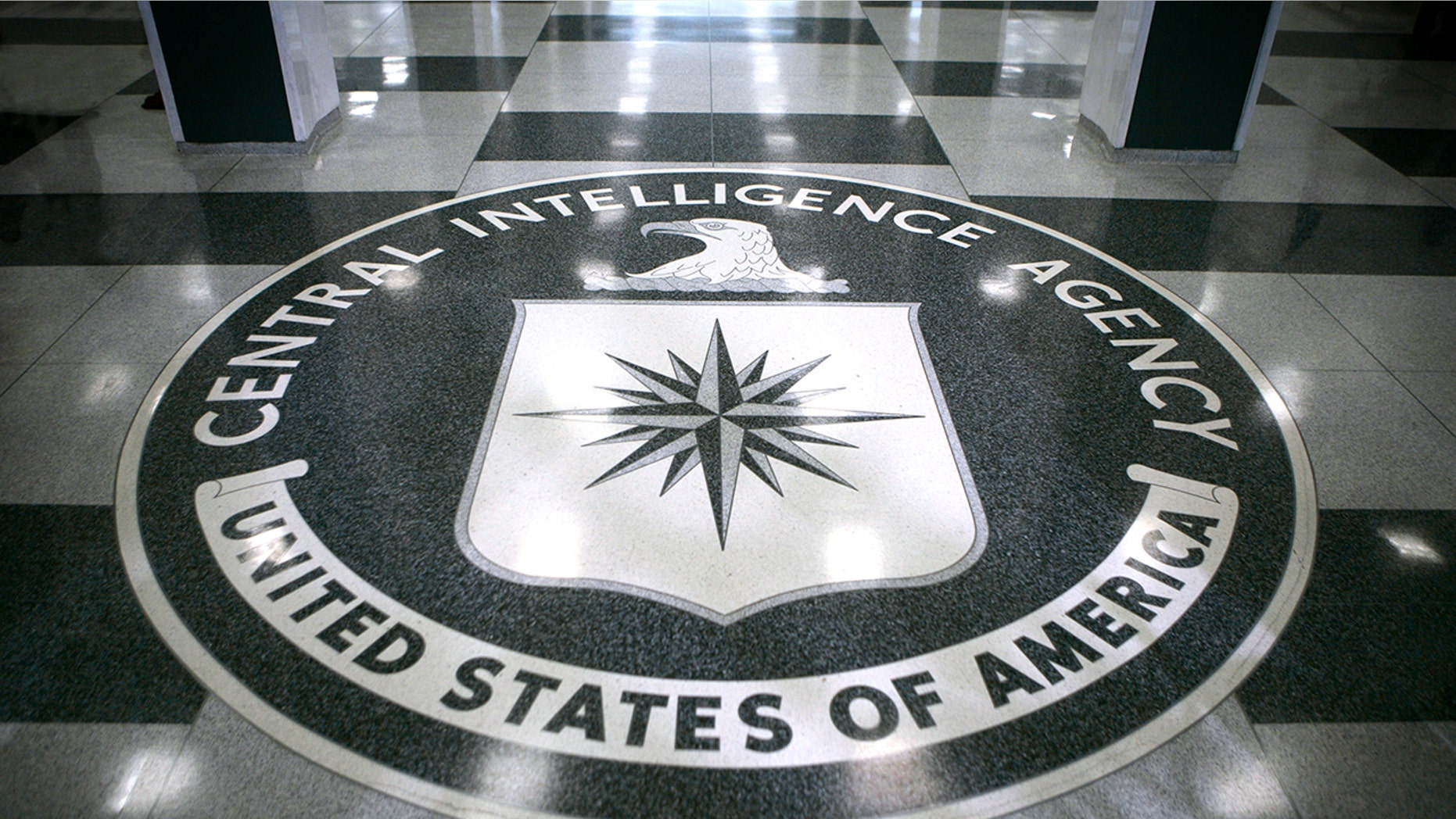 A seal inside the CIA headquarters in McLean, Virginia. File photo from 3/3/2005.