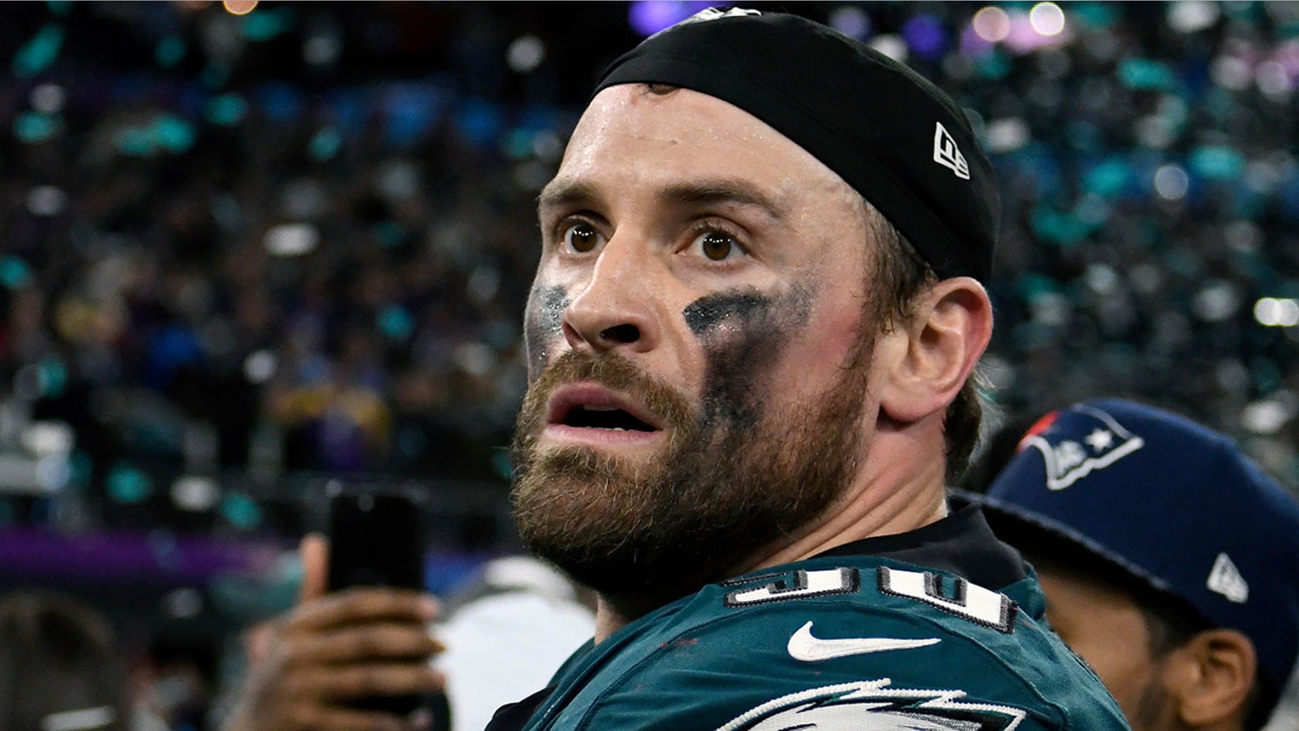 Chris Long, who recently announced his retirement from football, ending an 11-year NFL playing career that included winning two Super Bowl titles and the Walter Payton Man of the Year Award, took to the airwaves Wednesday to admit to heavy use of marijuana. (Getty Images)