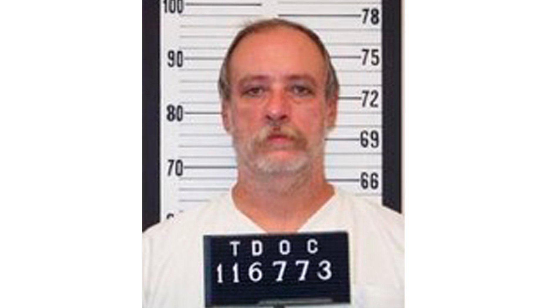 FILE - This undated picture provided by the Tennessee Department of Correction shows death row inmate Sedley Alley. The daughter of Alley, a Tennessee man executed in 2006, is seeking DNA testing from the crime scene. Alley was convicted of the 1985 murder of 19-year-old Marine Lance Cpl. Suzanne Collins in Millington. He confessed to the crime but later said the confession was coerced. Barry Scheck, with The Innocence Project, helped argue for DNA testing in Alley's case before his execution, but that request was denied. Scheck is now representing Alley's daughter April Alley in the new request for DNA testing. (Tennessee Department of Correction via AP, File)