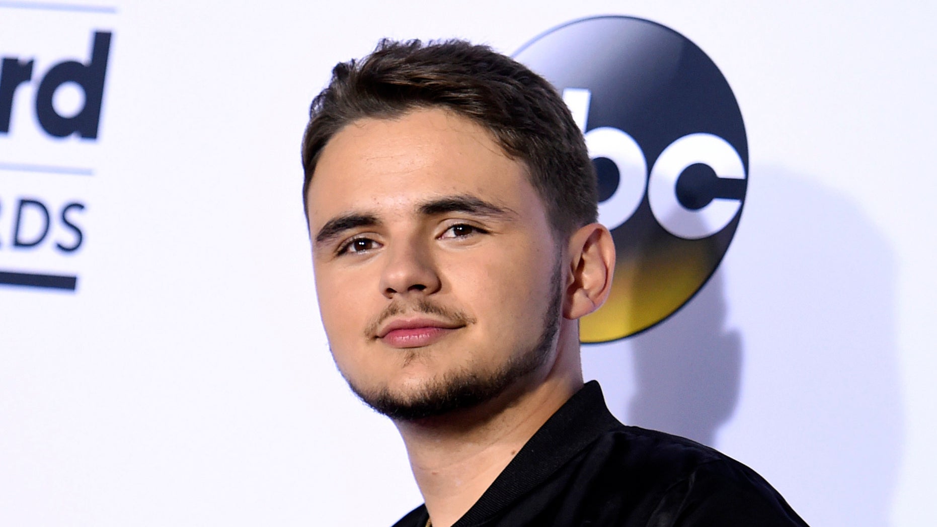 DOSSIER - In this photo of May 21, 2017, Prince Jackson poses in the press room at the Billboard Music Awards in Las Vegas. The eldest son of Michael Jackson, Prince, is a graduate. The 22-year-old Prince Jackson, whose real name is Michael Joseph Jackson Jr., participated in the opening ceremonies on Saturday, May 11, 2019 at the Loyola Marymount University of Los Angeles. (Photo by Richard Shotwell / Invision / AP, File)