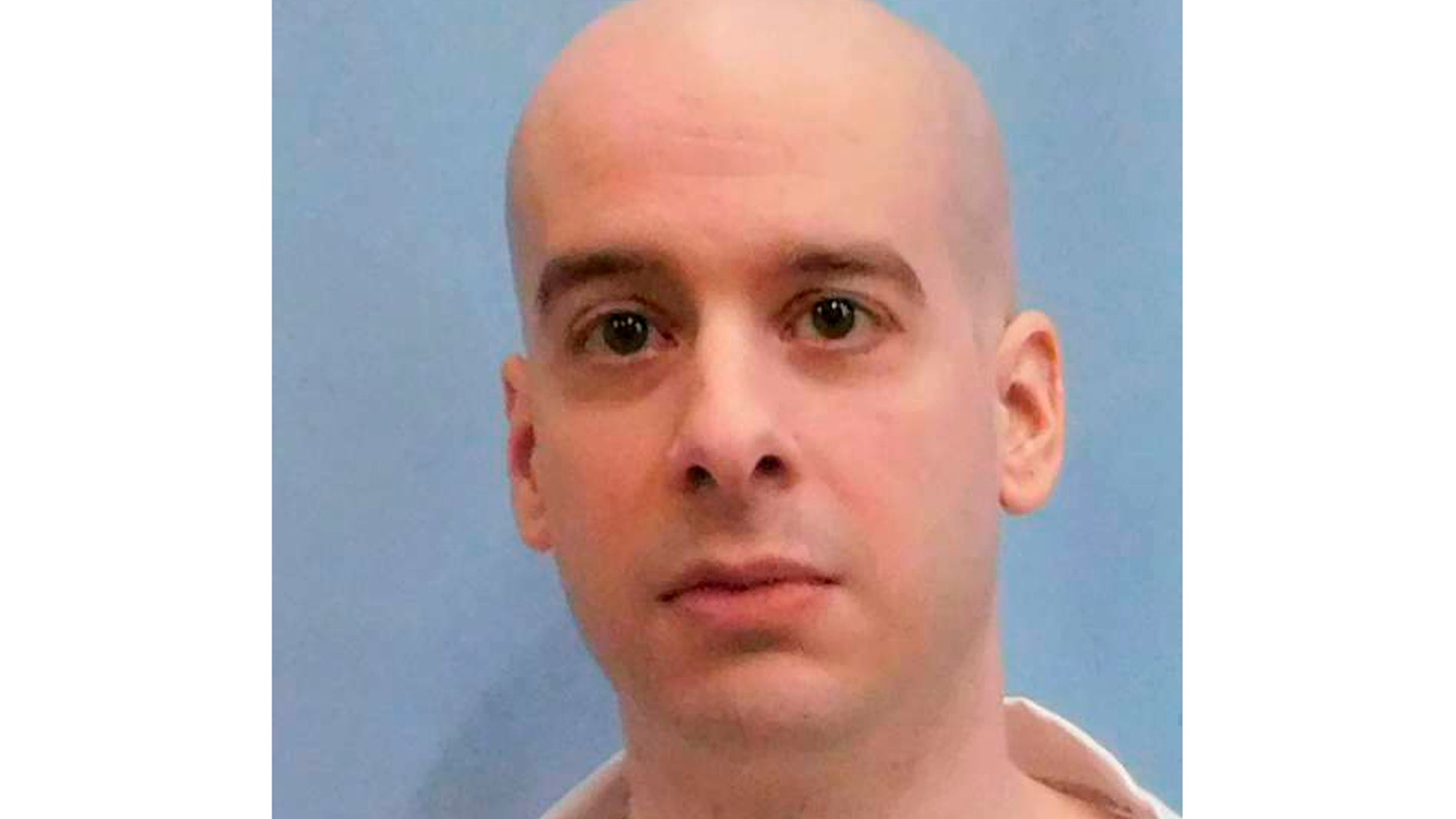 FILE - This photo provided by the Alabama Department of Corrections shows Michael Brandon Samra. Alabama Gov. Kay Ivey refused a reprieve for Samra, an inmate set for execution Thursday, May 16, 2019, night for a quadruple killing that occurred after a dispute over a pickup truck, the prisoner's lawyer said. (Alabama Department of Corrections via AP)