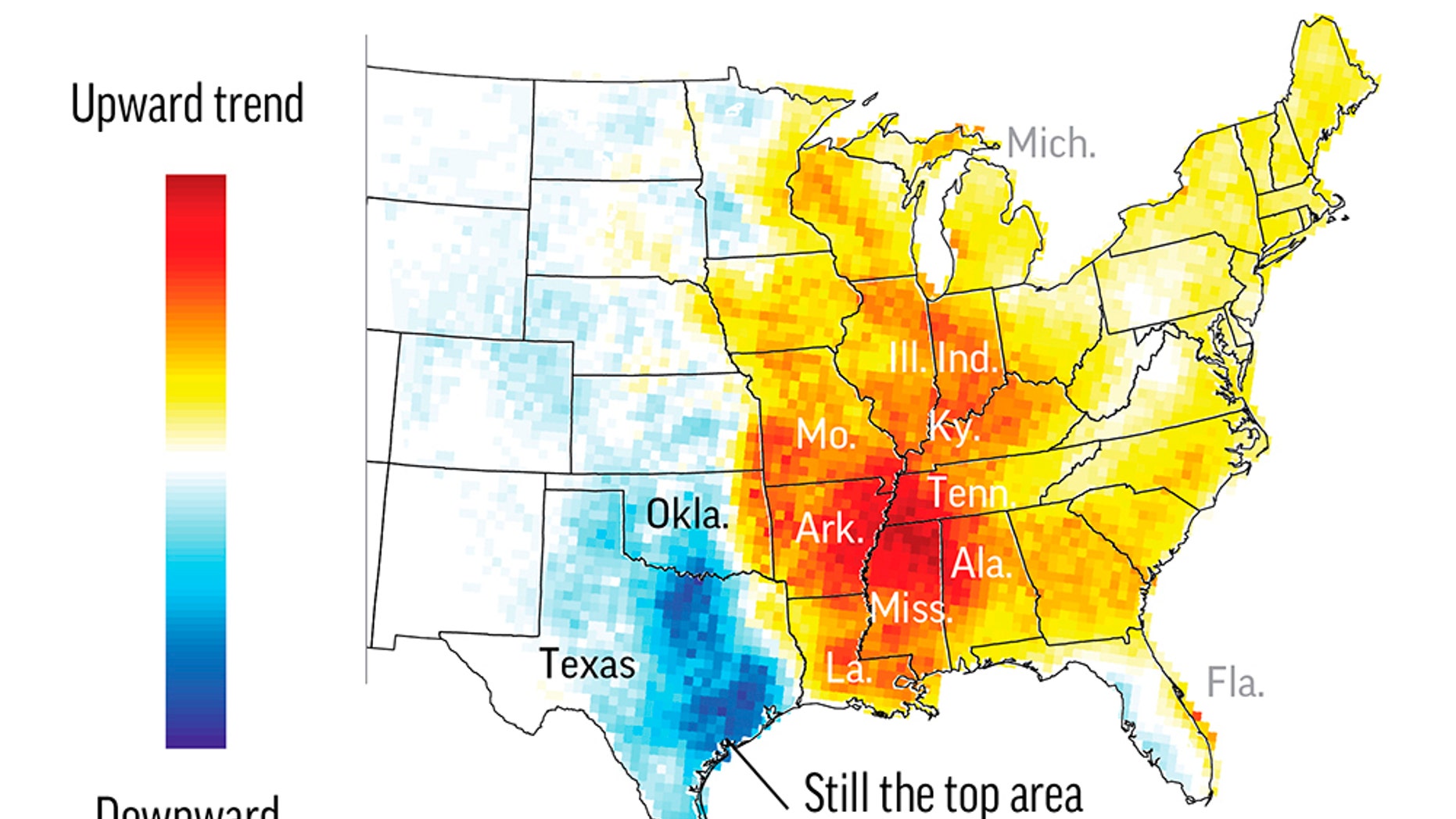 аллея торнадо в сша