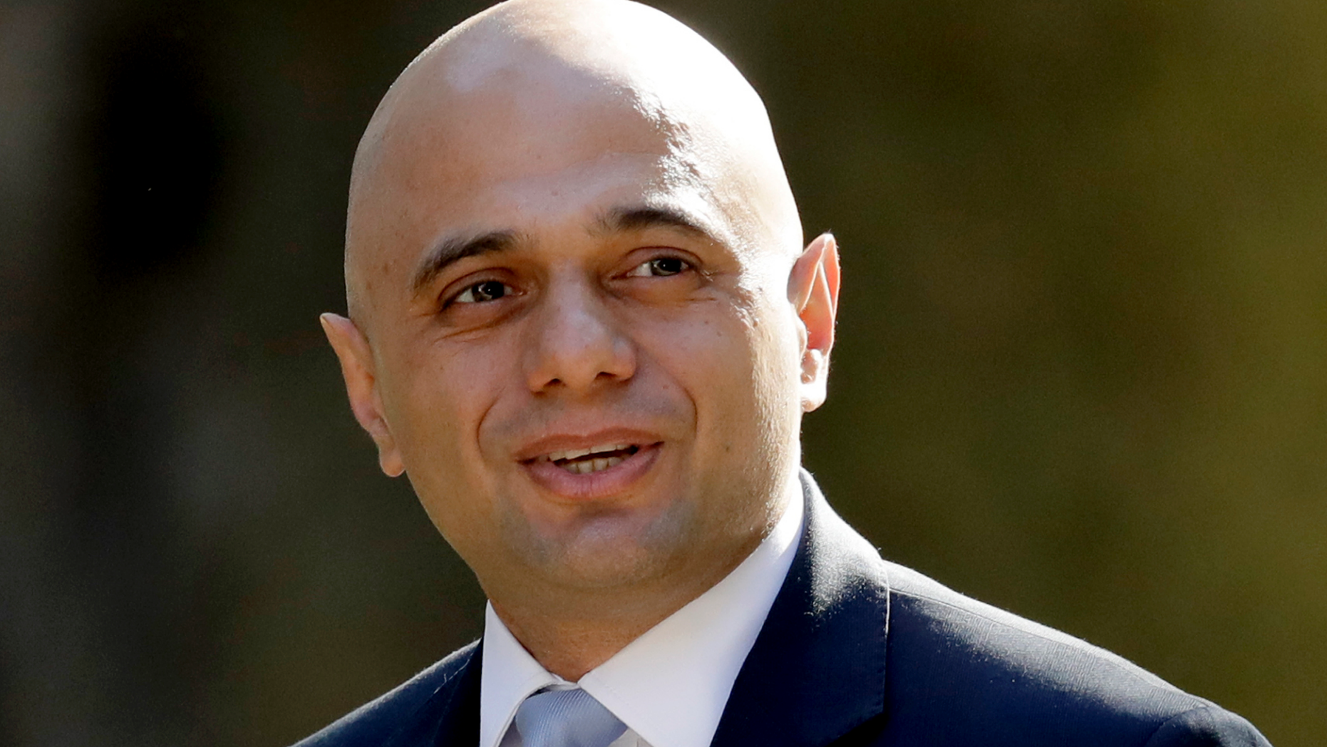 FILE - In this Tuesday, May 1 , 2018 file photo, Britain's newly appointed Home Secretary Sajid Javid arrives for a cabinet meeting at 10 Downing Street in London. Prime Minister Theresa May’s announcement that she will leave 10 Downing Street has set off a fierce competition to succeed her as Conservative Party leader _ and as the next prime minister. (AP Photo/Matt Dunham, File)