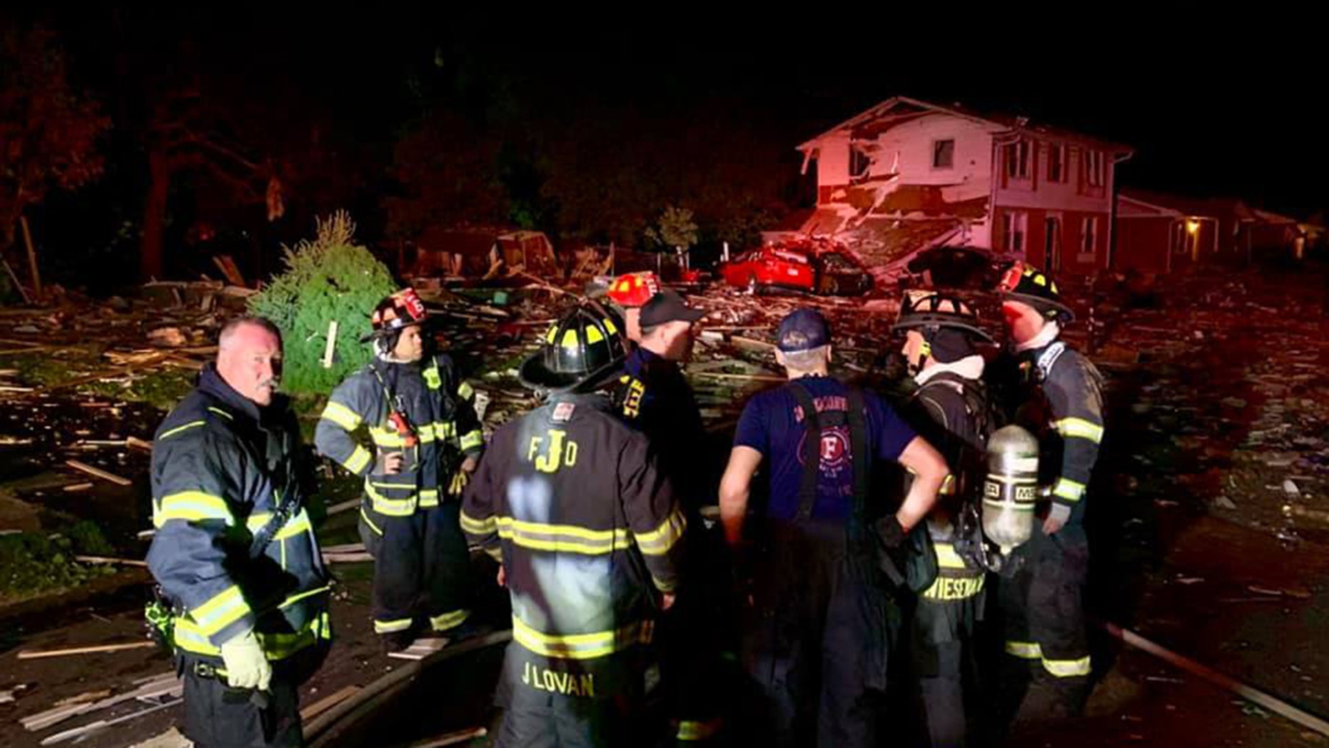 One person died and two others are injured after the explosion of a house in Jeffersonville, Indiana, early Sunday morning