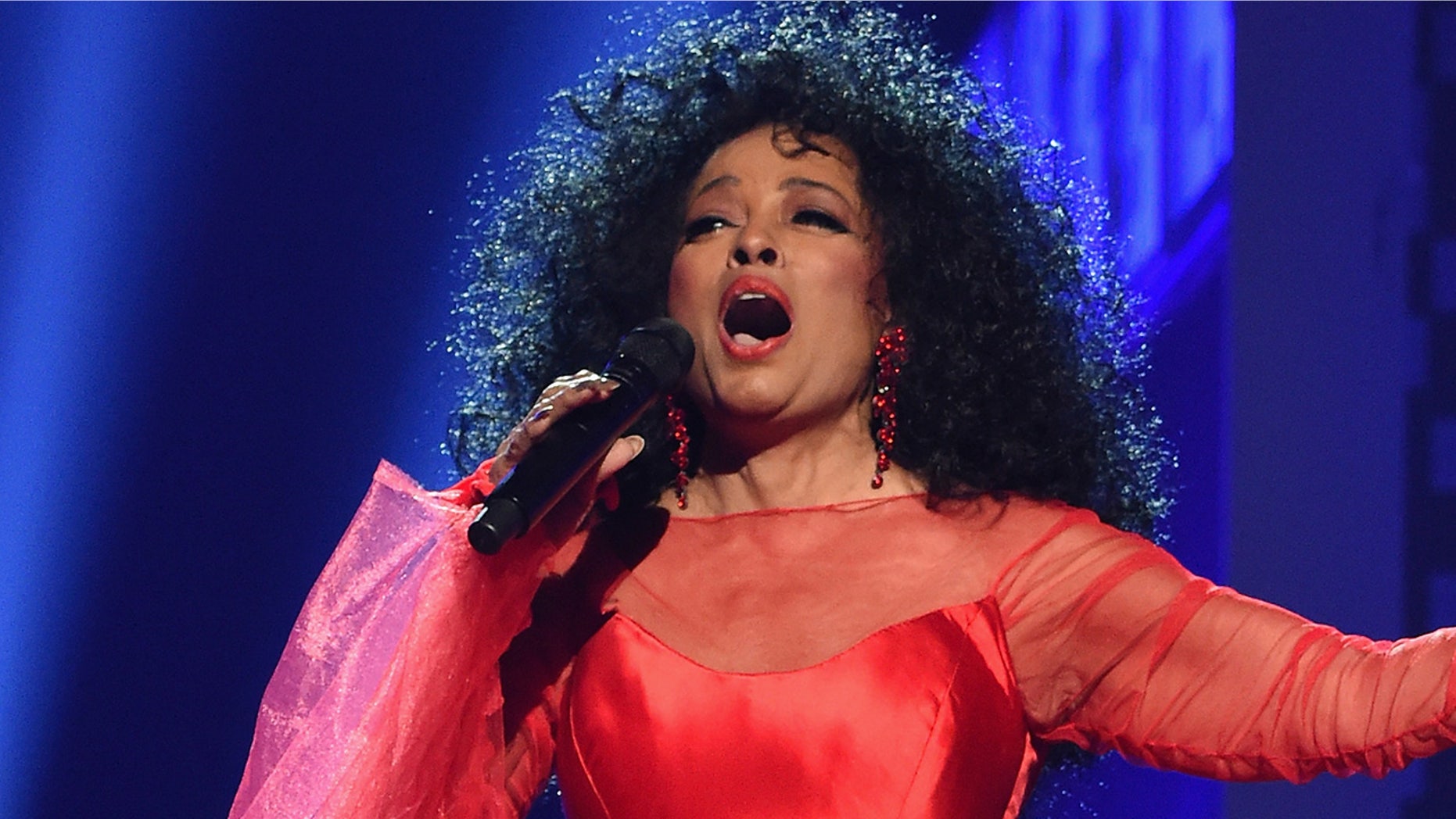 Diana Ross, seen here performing at the Grammys, lashed out after she felt "violated" by the TSA.